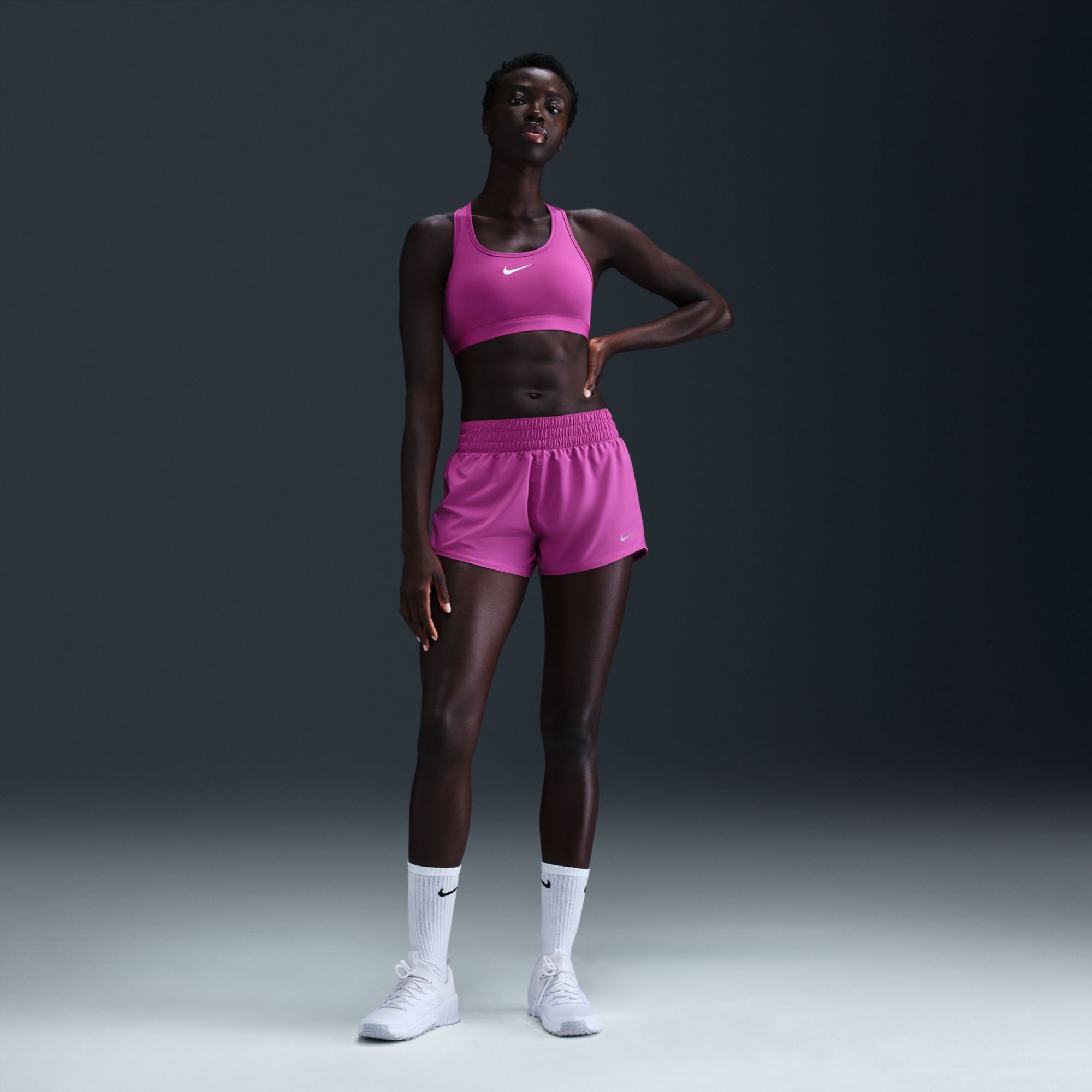 Nike Women's Swoosh Medium Support Padded Sports Bra product image