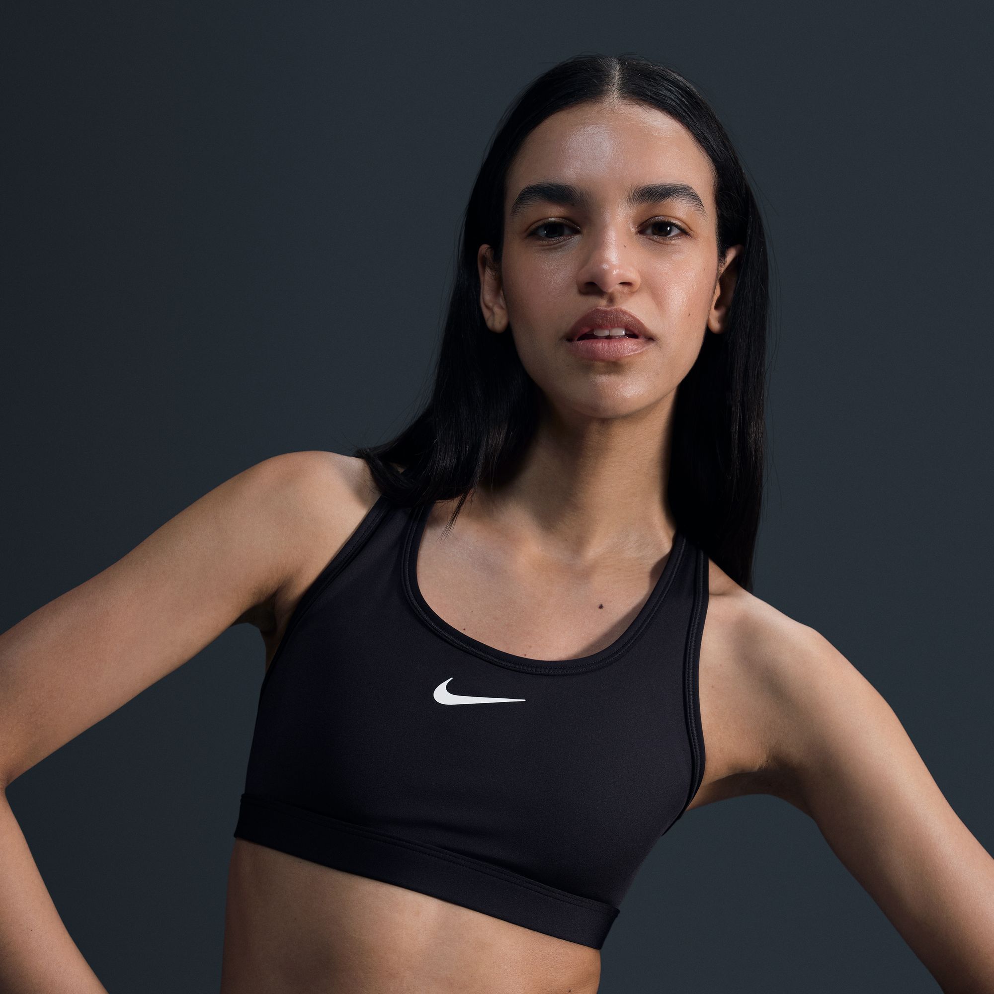 Nike Women's Swoosh Medium Support Padded Sports Bra product image