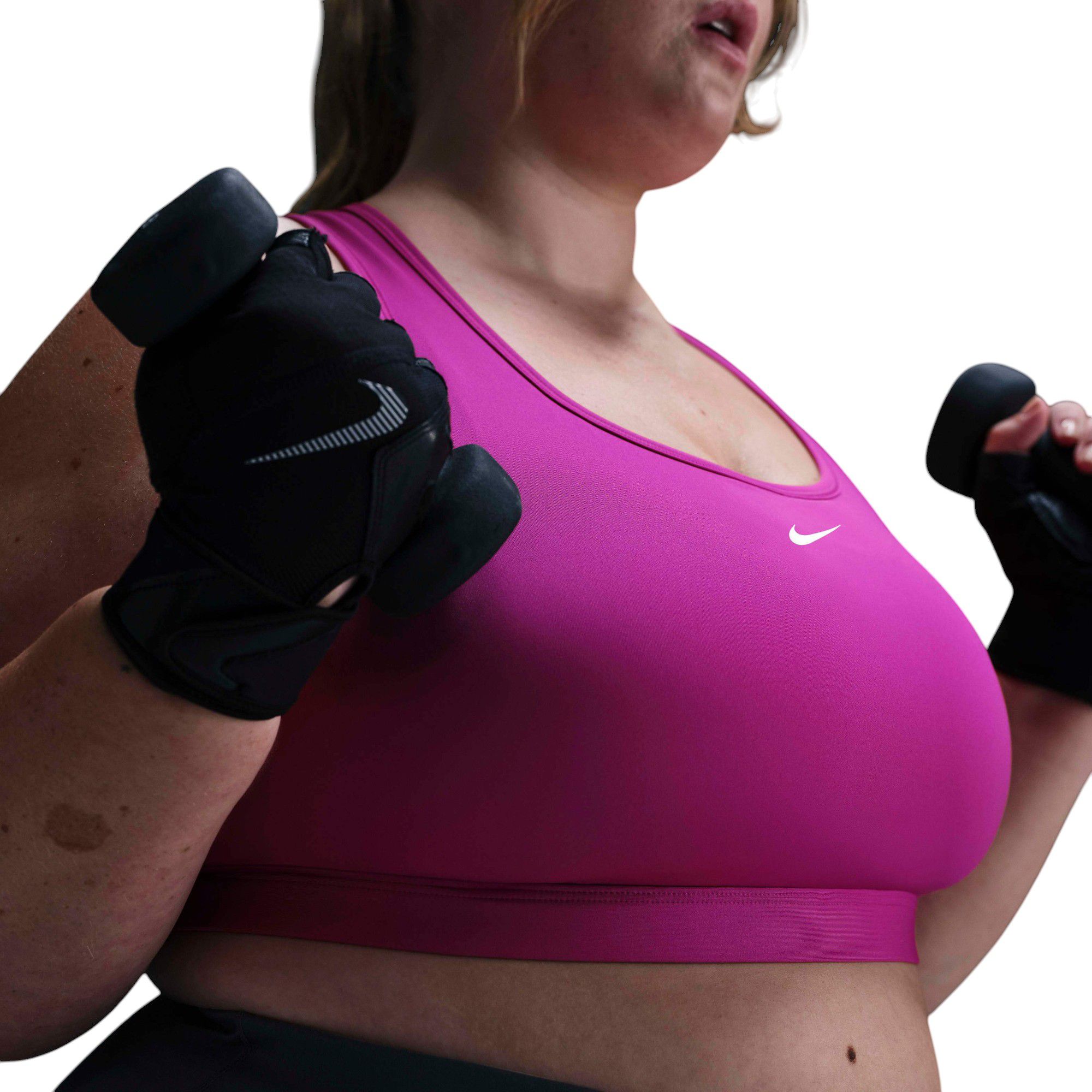 Nike Women's Swoosh Medium-Support Padded Sports Bra (Plus Size) product image