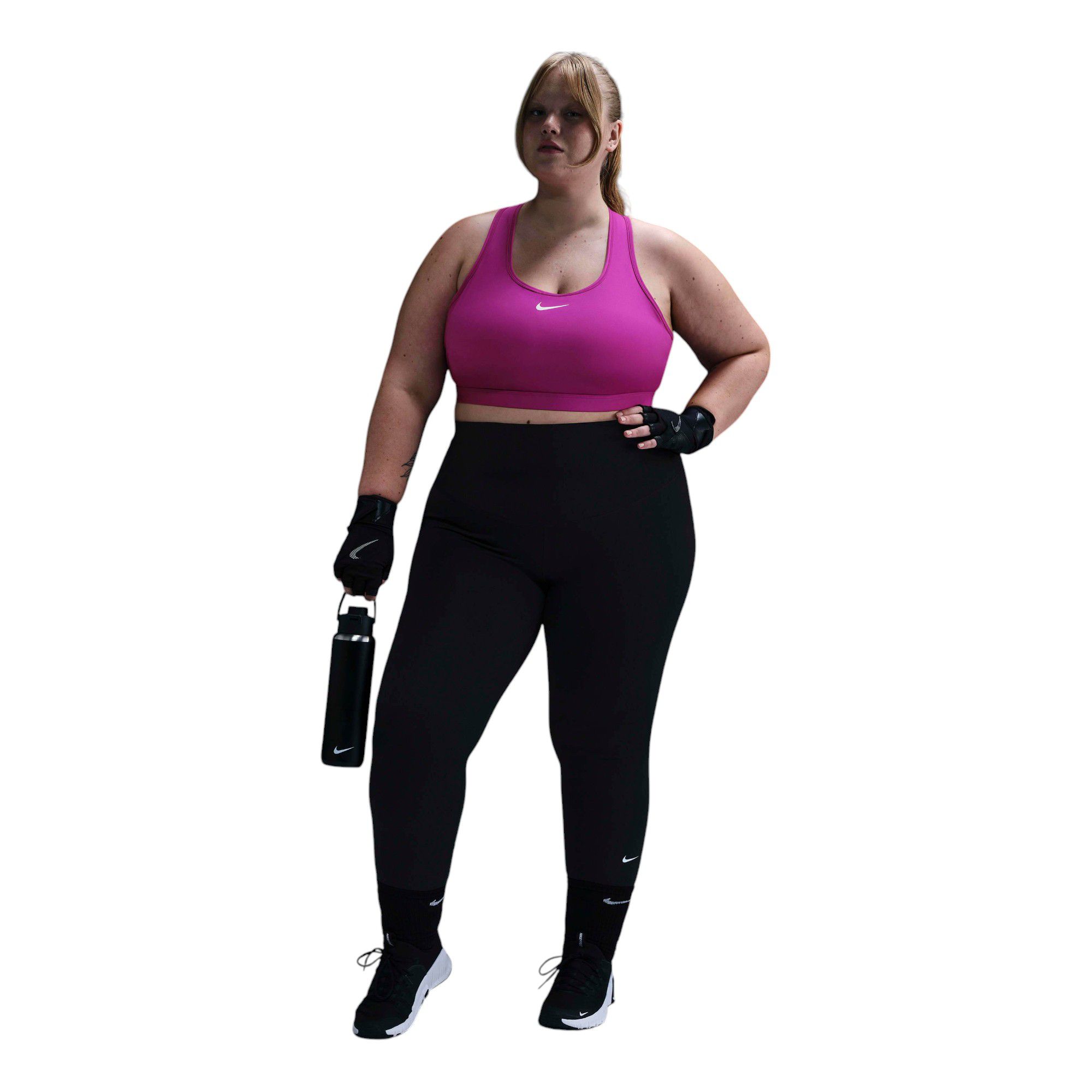 Nike Women's Swoosh Medium-Support Padded Sports Bra (Plus Size) product image