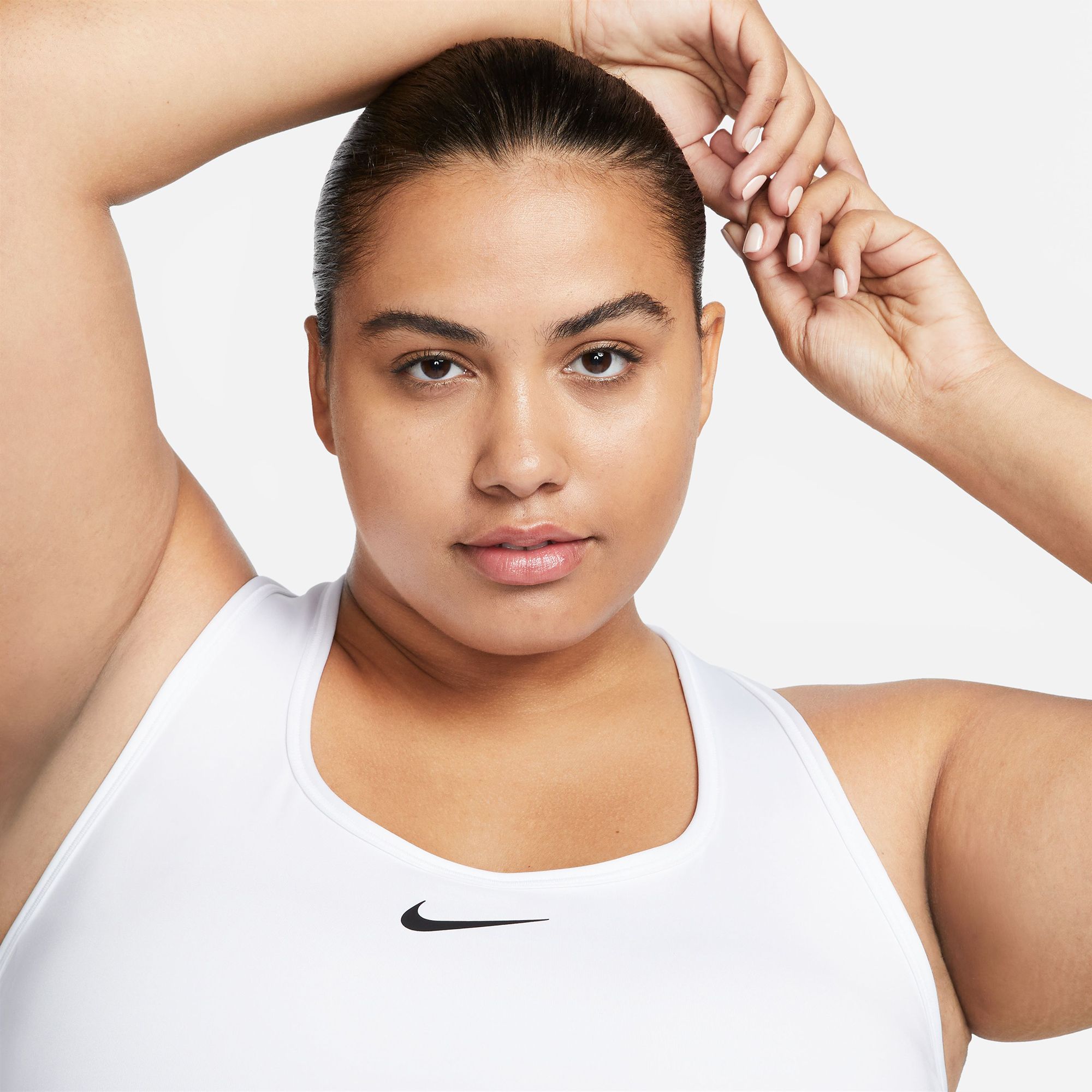 Nike Women's Swoosh Medium-Support Padded Sports Bra (Plus Size) product image