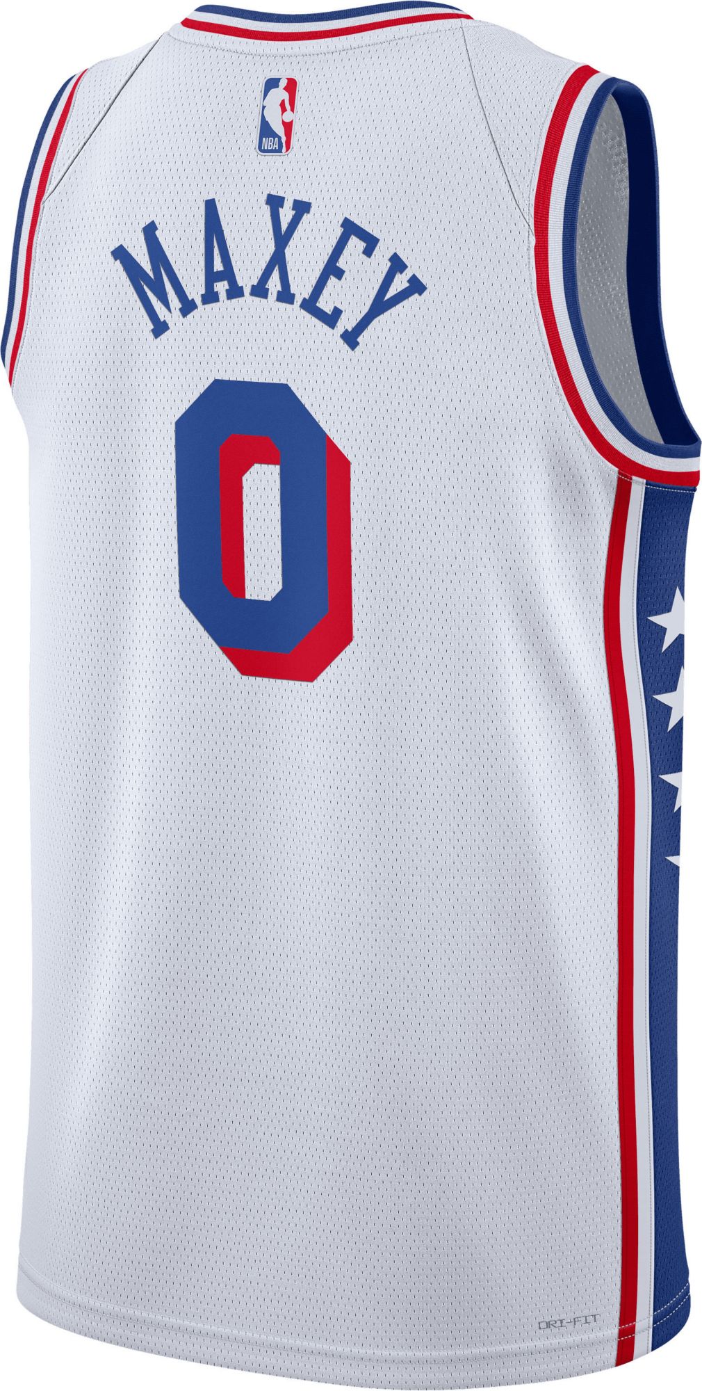 Nike Men's Philadelphia 76ers Tyrese Maxey #0 Association Jersey