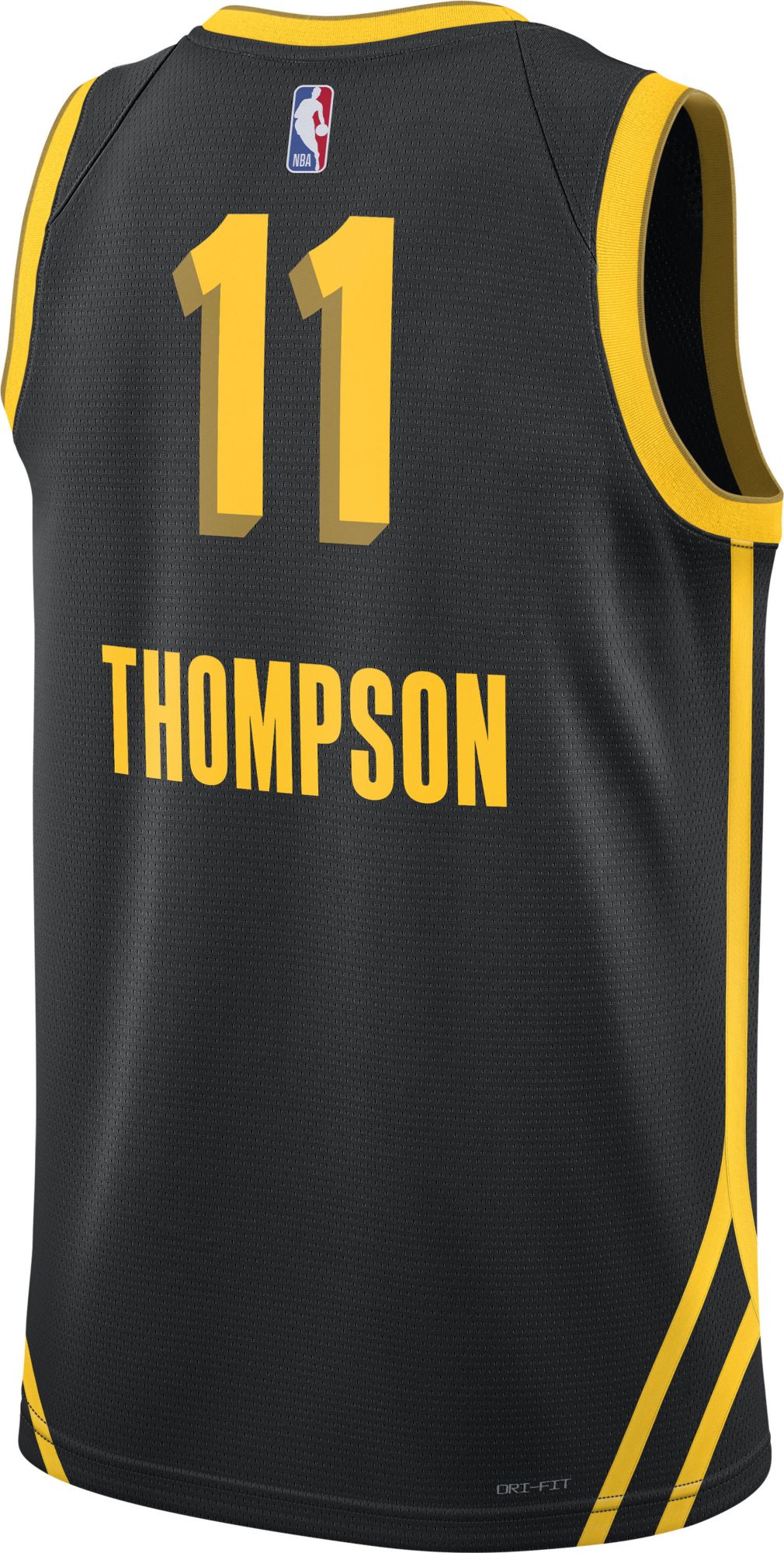 Nike Men s 2023 24 City Edition Golden State Warriors Klay Thompson 11 Black Swingman Jersey