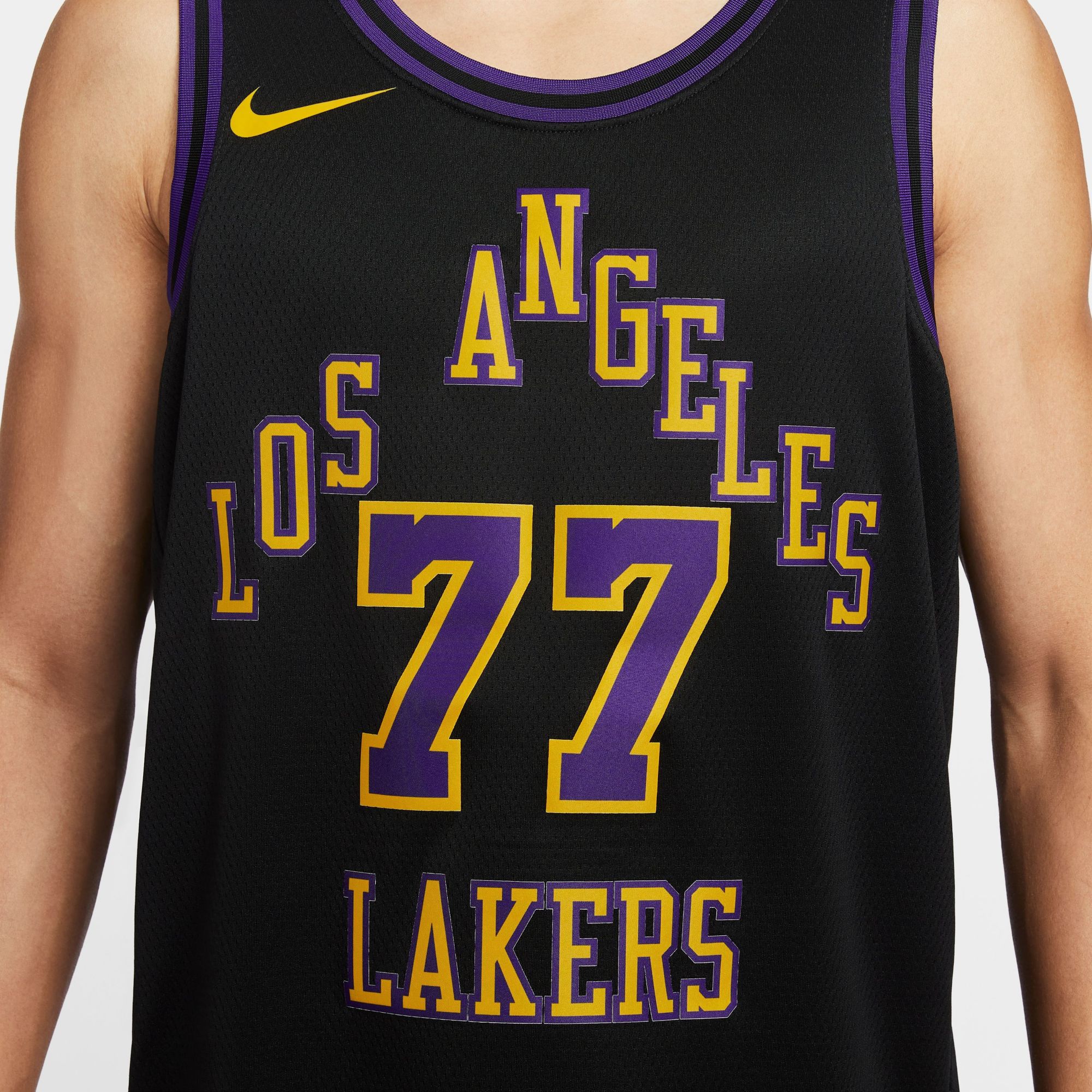 Nike Adult 2025-26 City Edition Los Angeles Lakers Luka Doncic #77 Swingman Jersey product image