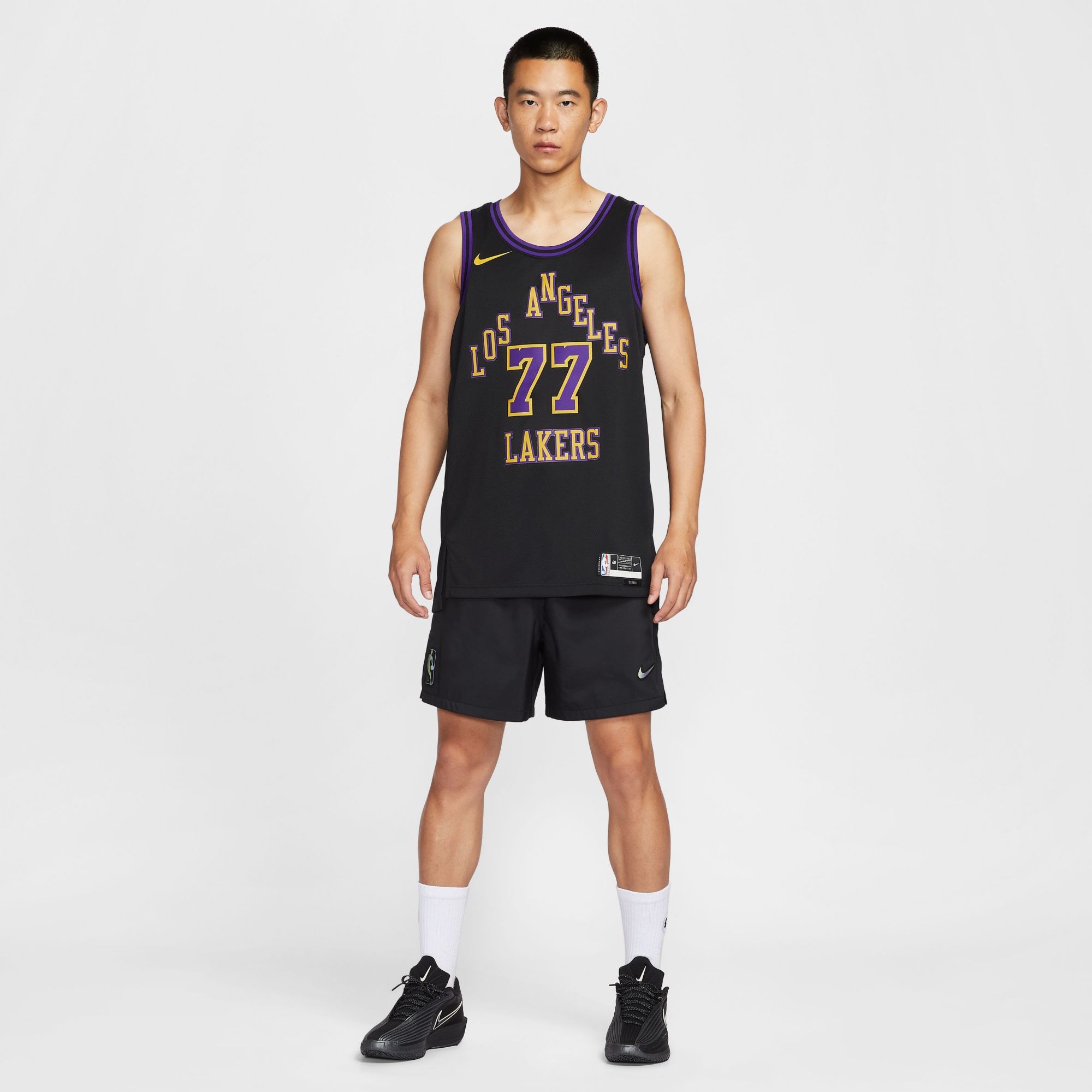 Nike Adult 2025-26 City Edition Los Angeles Lakers Luka Doncic #77 Swingman Jersey product image