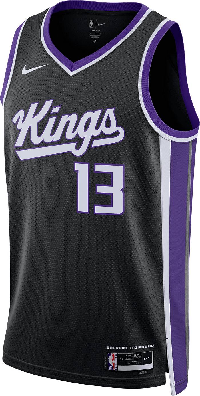 Men's Fanatics Branded Keegan Murray Black Sacramento Kings Playmaker Team Name & Number T-Shirt Size: Large