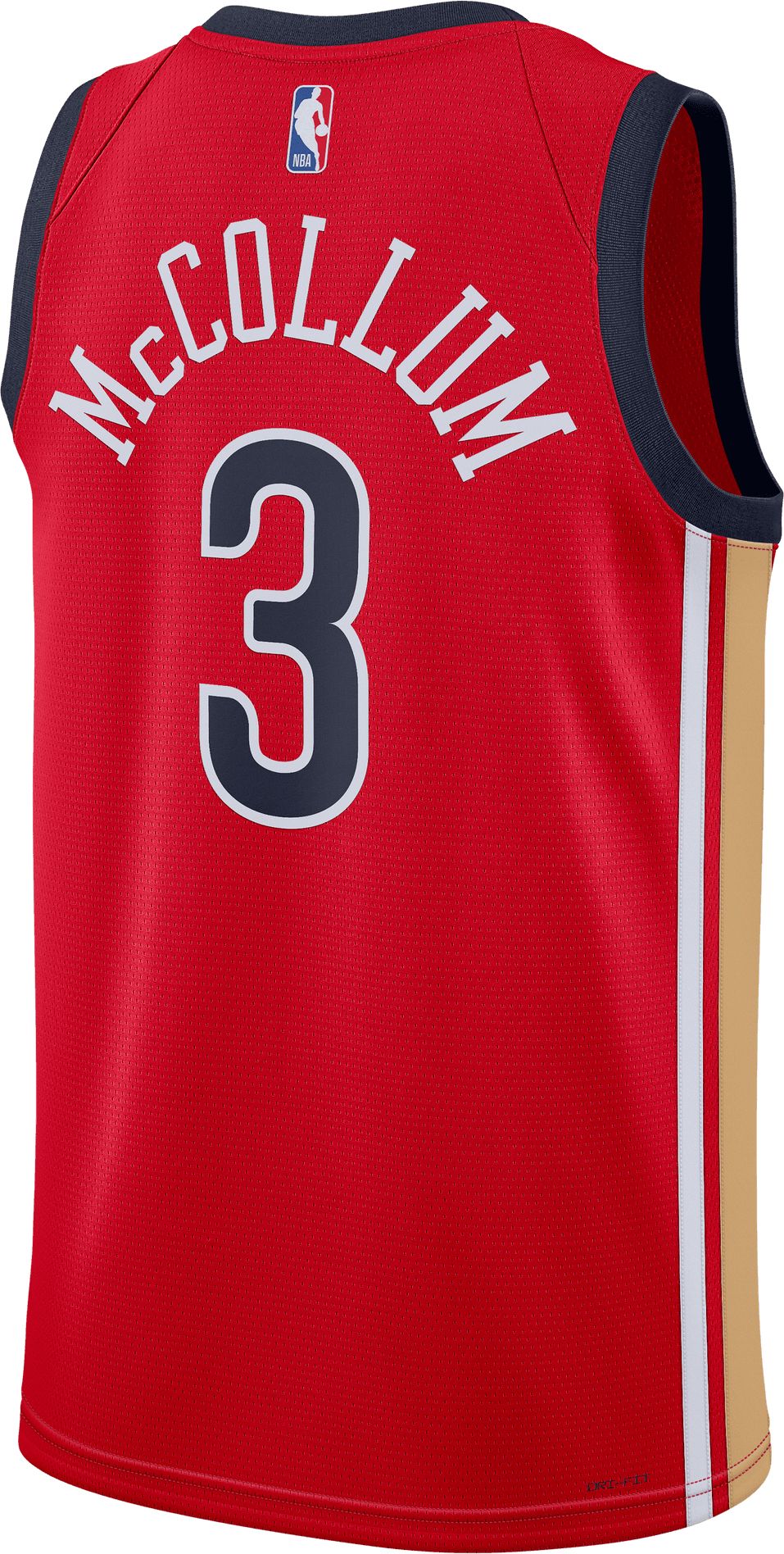 Nike Men's New Orleans Pelicans CJ McCollum #3 Dri-FIT Swingman Jersey