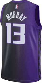 Nike Youth Sacramento Kings Keegan Murray #13 Black Swingman Jersey, Boys', XL