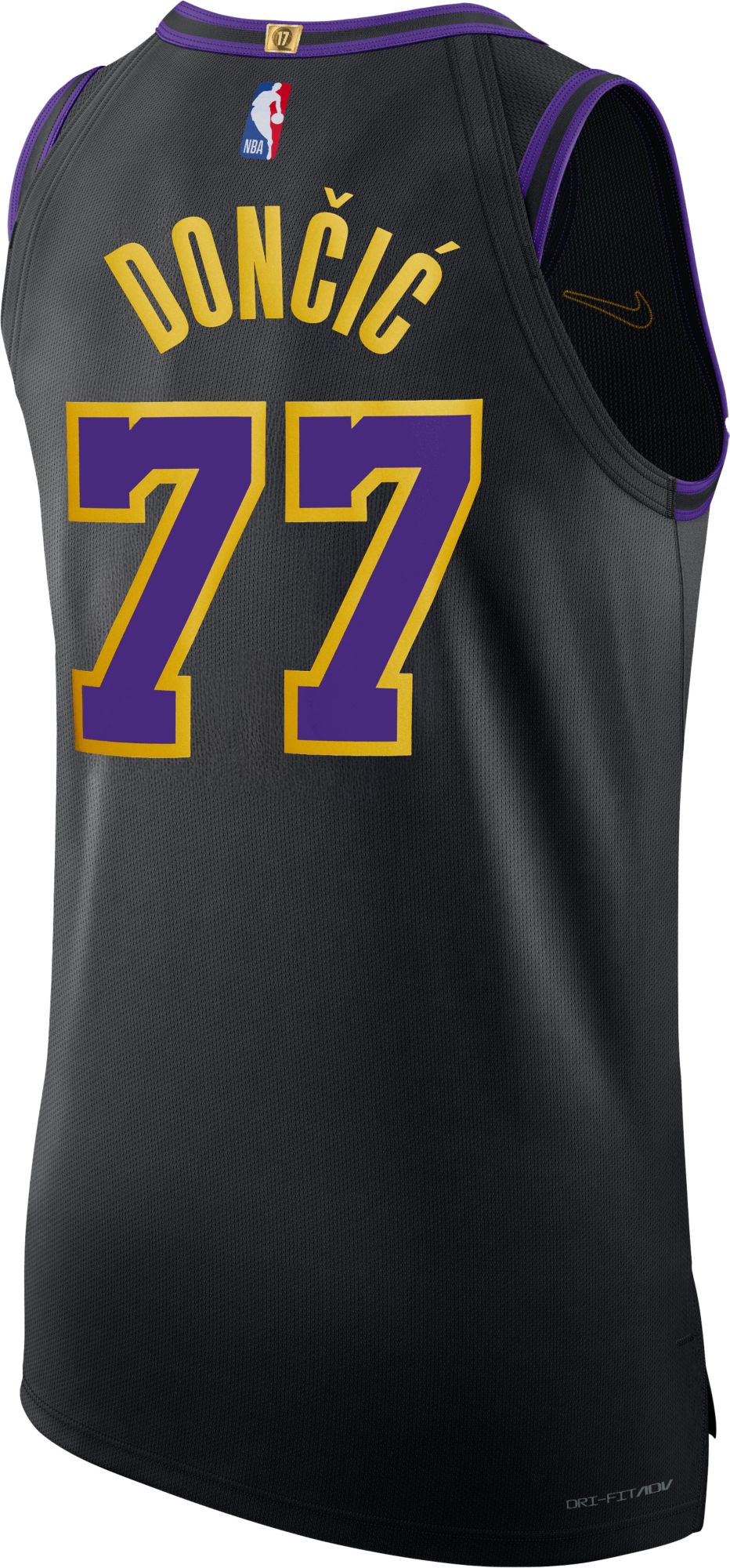 Nike Adult 2025-26 City Edition Los Angeles Lakers Luka Doncic #77