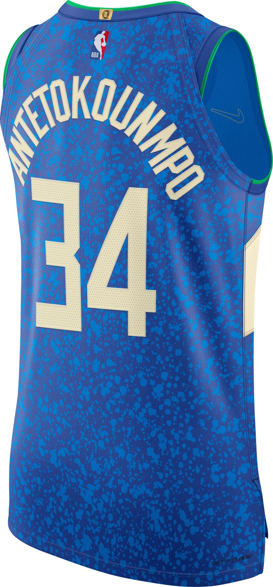 Giannis Antetokounmpo Milwaukee Bucks City Edition 2023/24 Men's Nike  Dri-FIT NBA Swingman Jersey