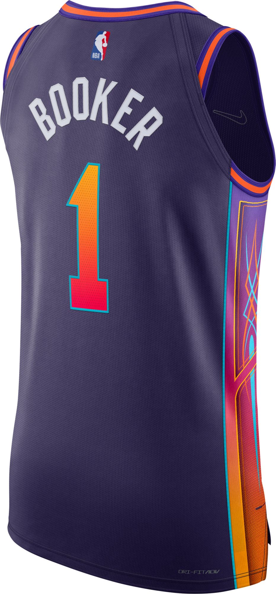 Nike Adult 2023-24 City Edition Phoenix Suns Devin Booker #1 Authentic Jersey product image