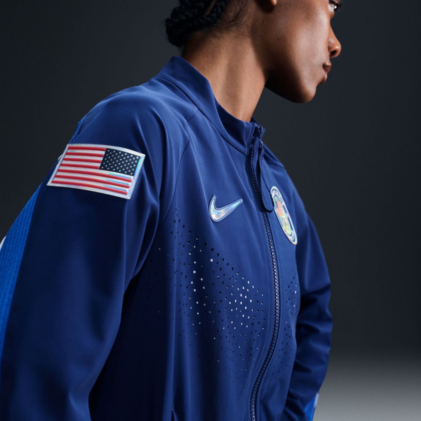 Nike Women s Team USA Podium Jacket Dick s Sporting Goods