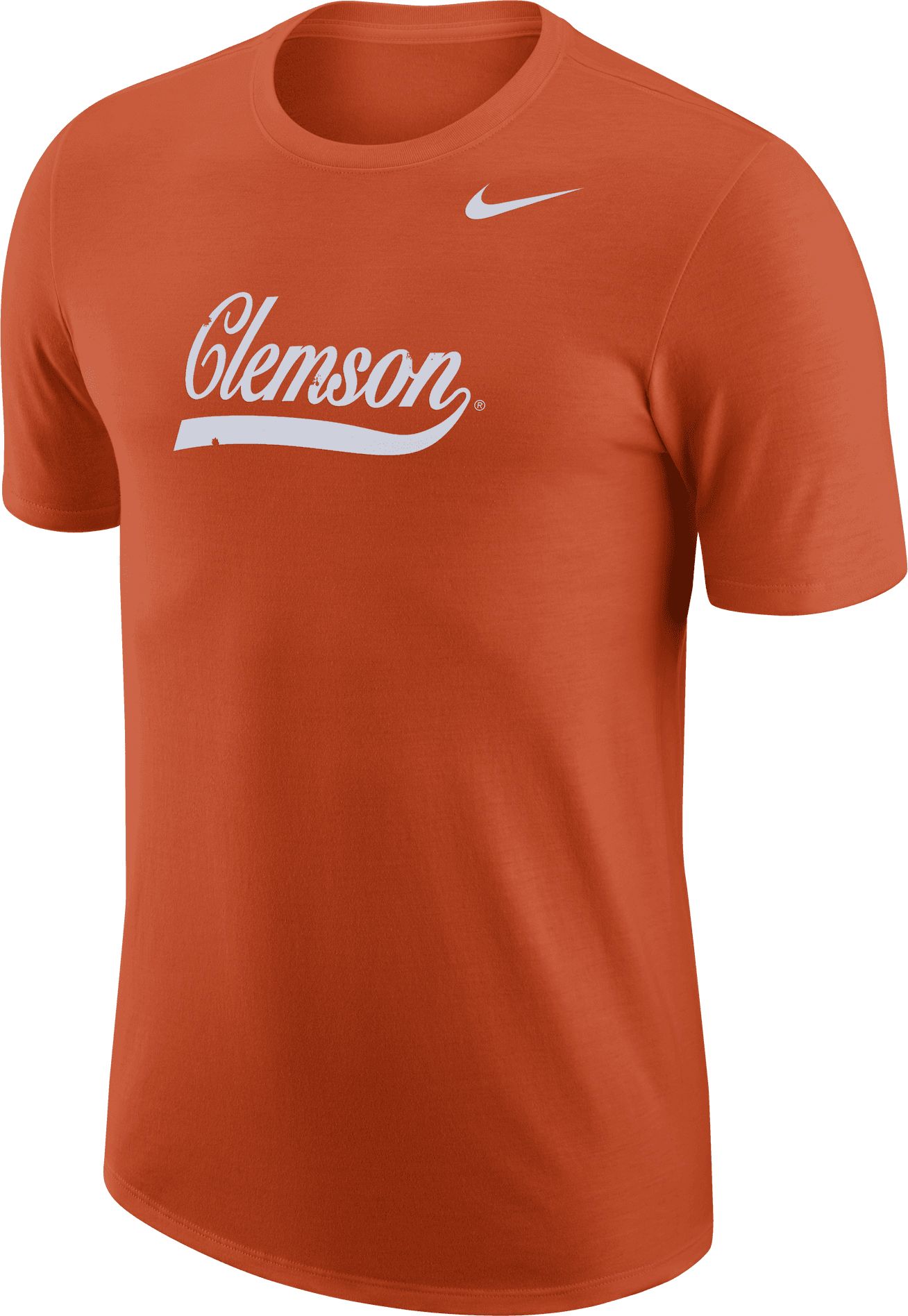 Nike Men's Clemson Tigers Orange Vault Wordmark T-Shirt