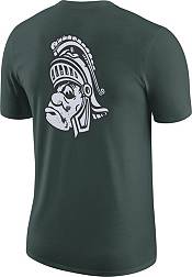 Nike Men's Michigan State Spartans Green Vault Wordmark T-Shirt product image