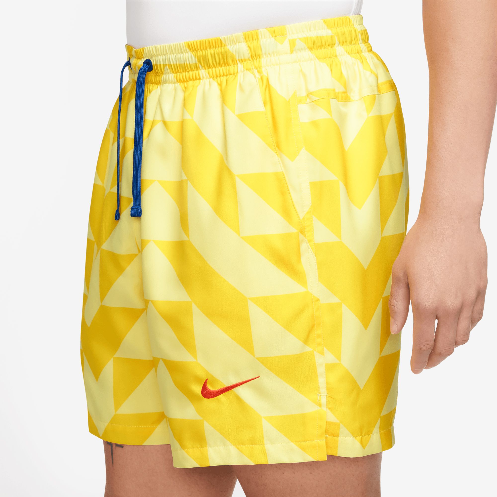 Nike Club America 2023 Flow Yellow Shorts