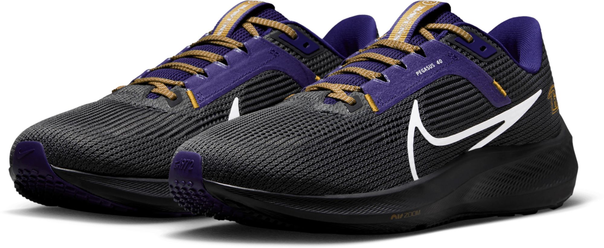 Nike Pegasus 40 Ravens Running Shoes