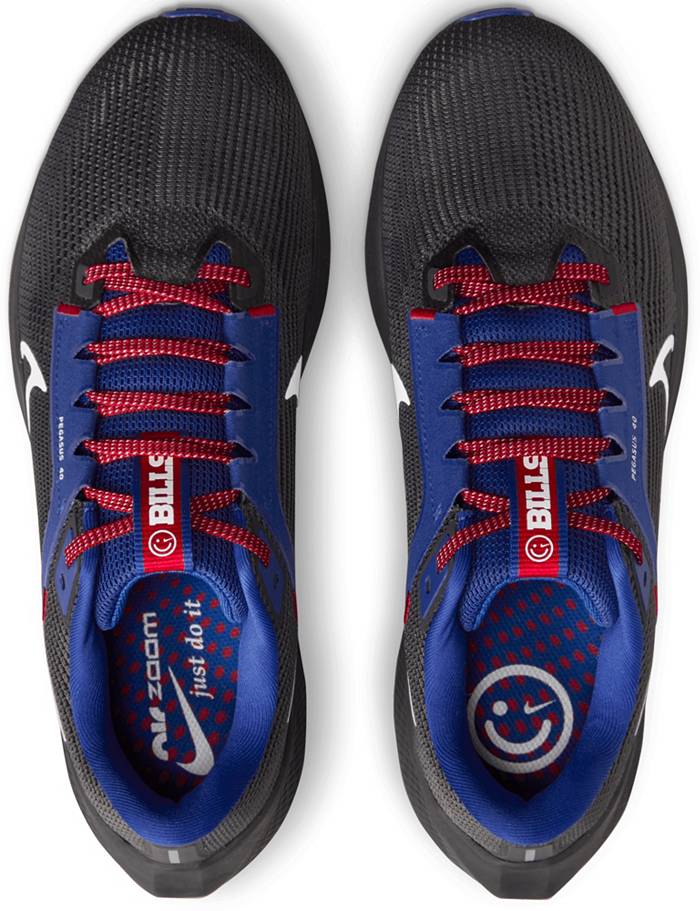 Nike Pegasus 40 (NFL Buffalo Bills) Men's Road Running Shoes.