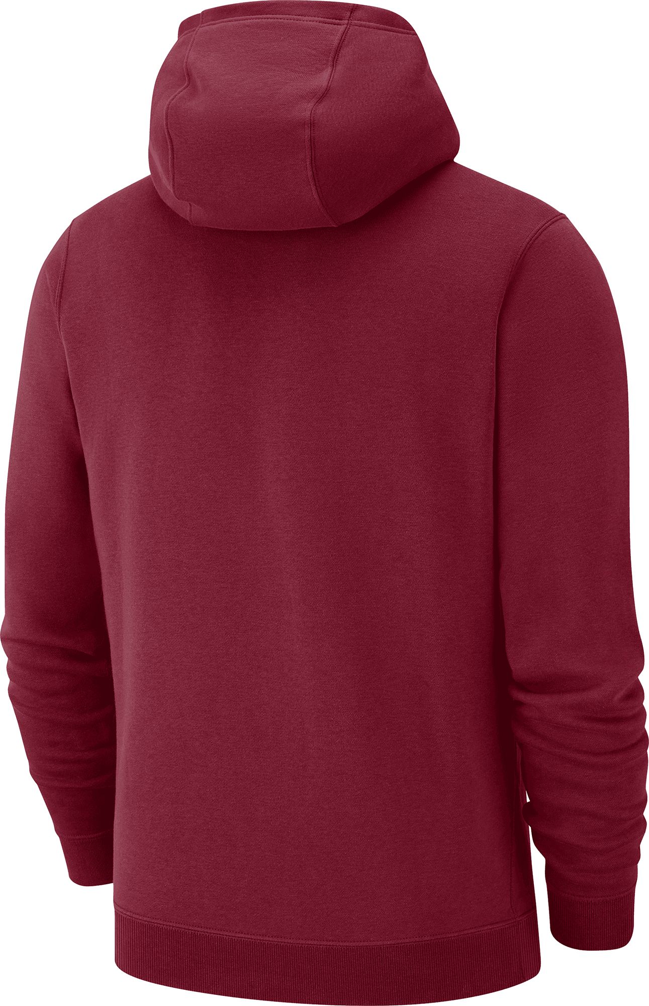 Nike Men's Oklahoma Sooners Crimson Club Fleece Full-Zip Hoodie