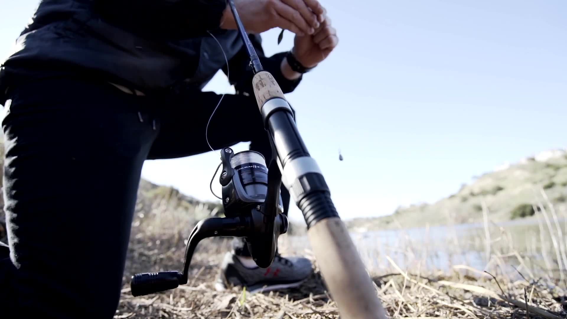 daiwa samurai x spincast combo