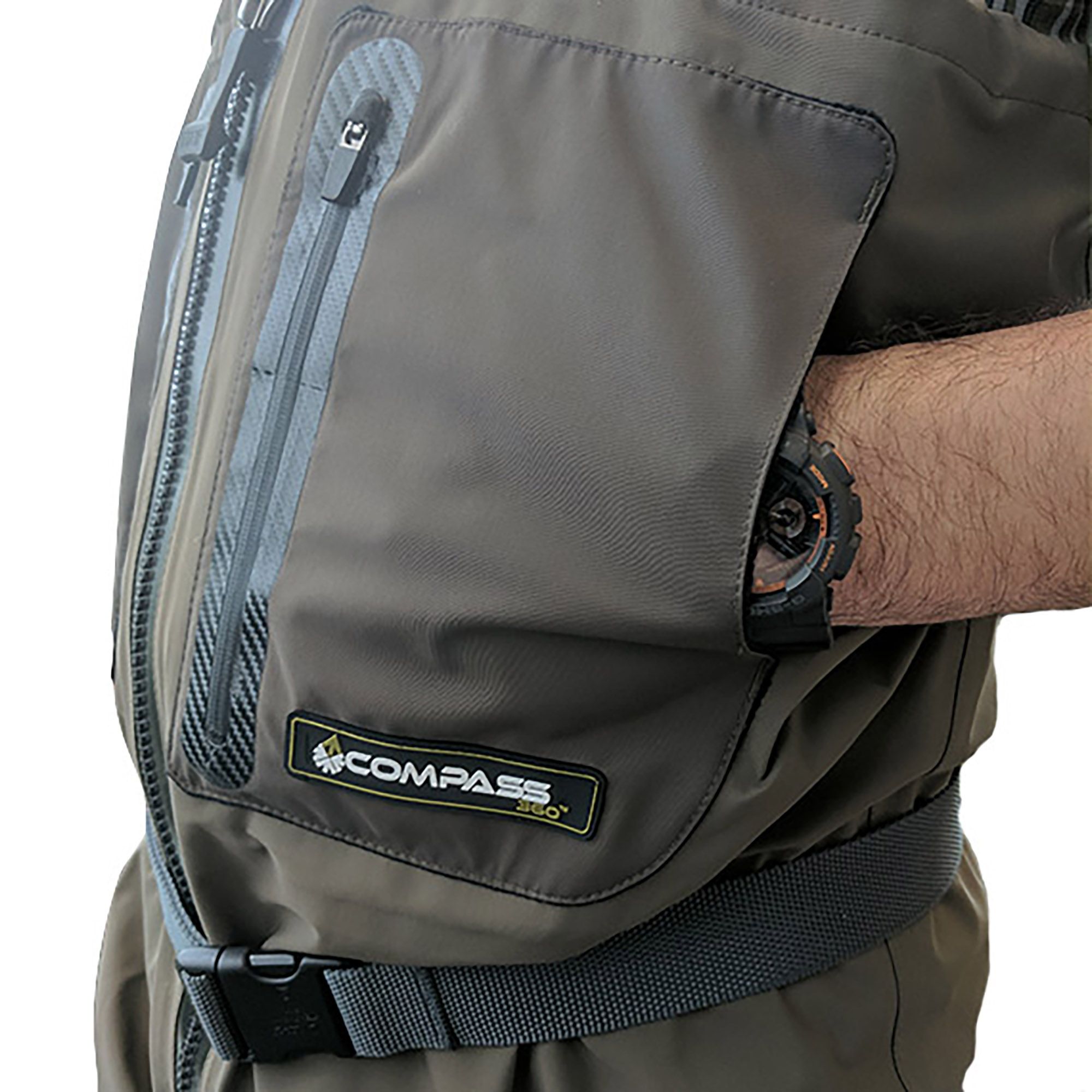 Compass 360 Deadfall-Z Zippered Stockingfoot Wader product image