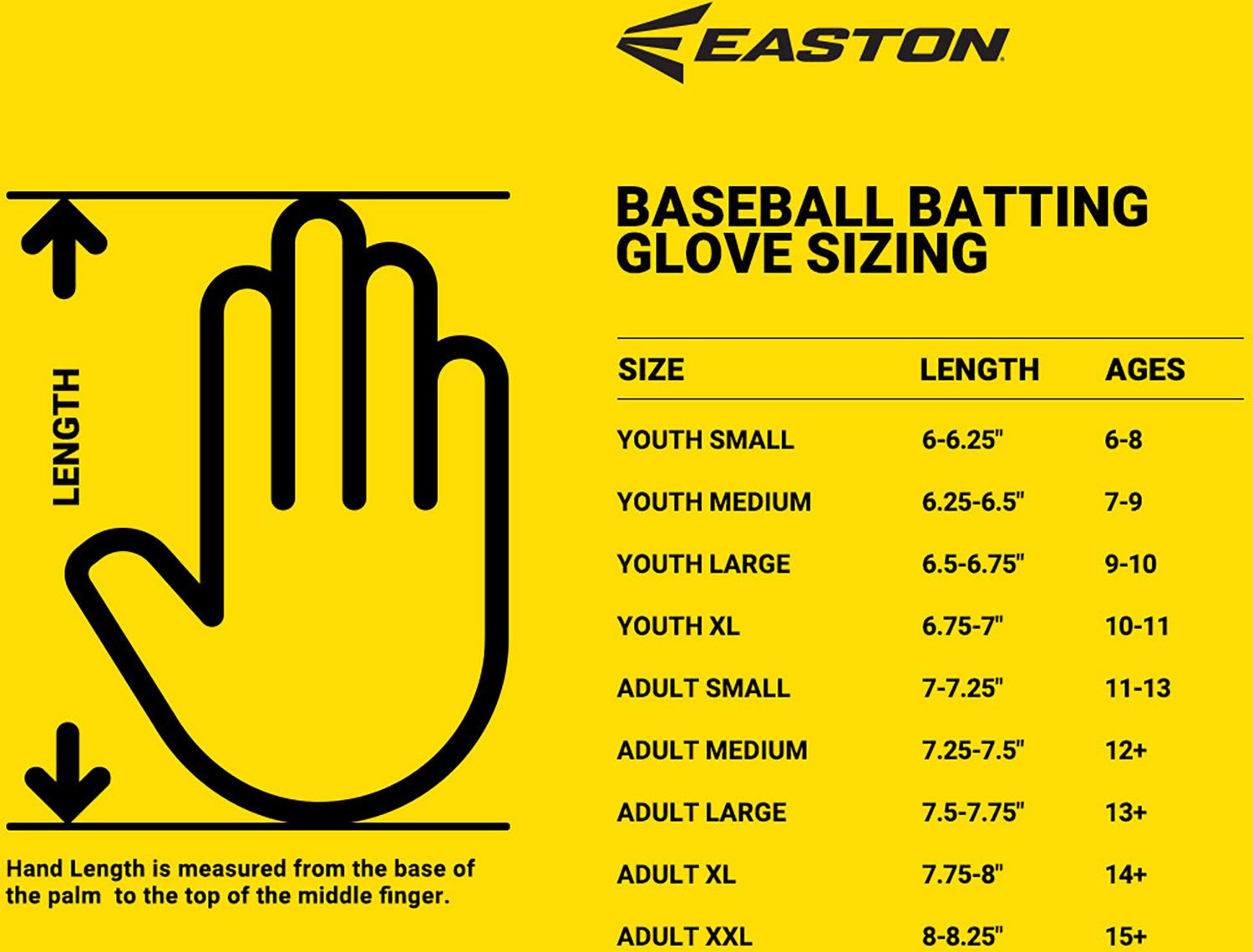 Easton Adult Walk-Off Ethos Fire Batting Gloves product image