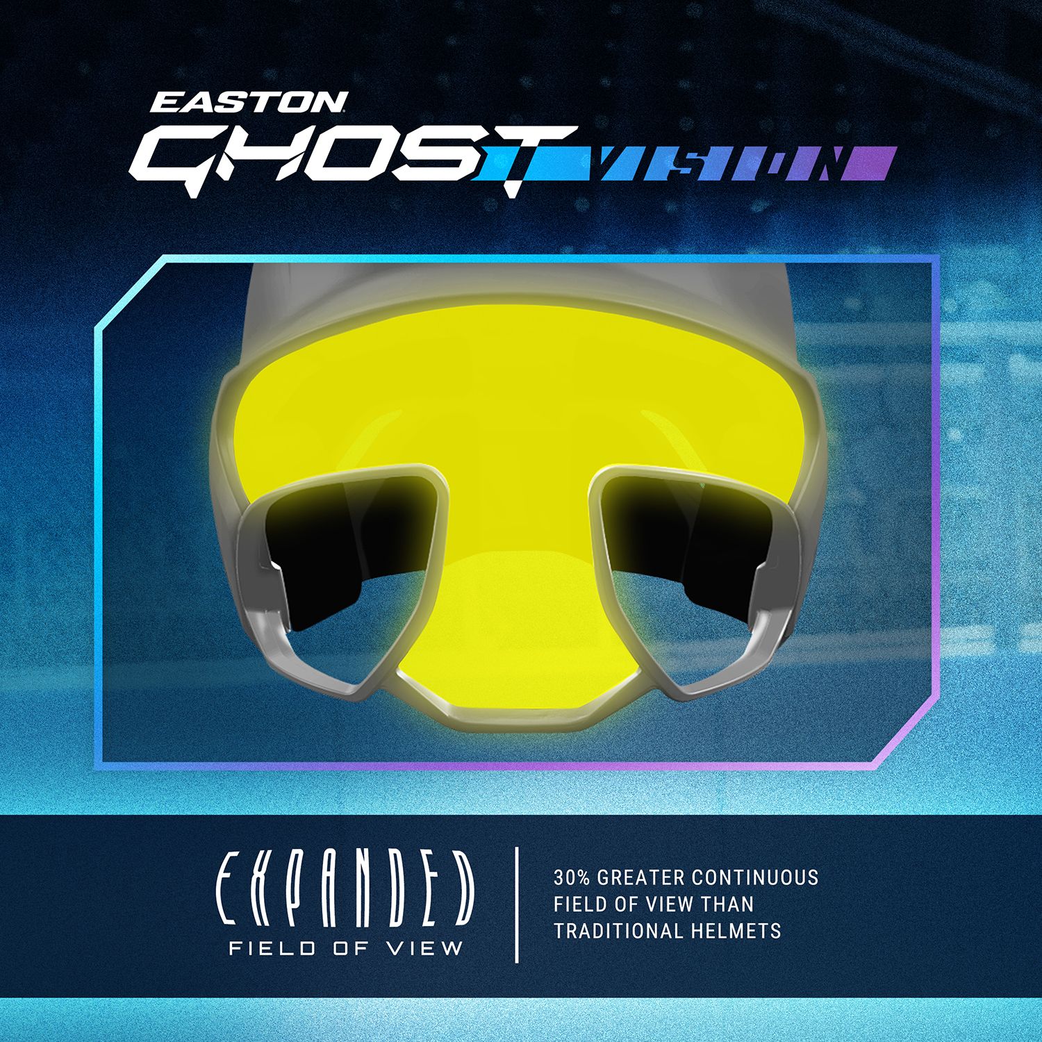 Easton Youth Ghost Vision Matte Softball Batting Helmet product image