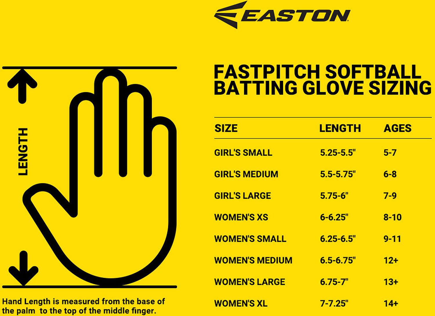 Easton Women's Game Ready Softball Batting Gloves product image