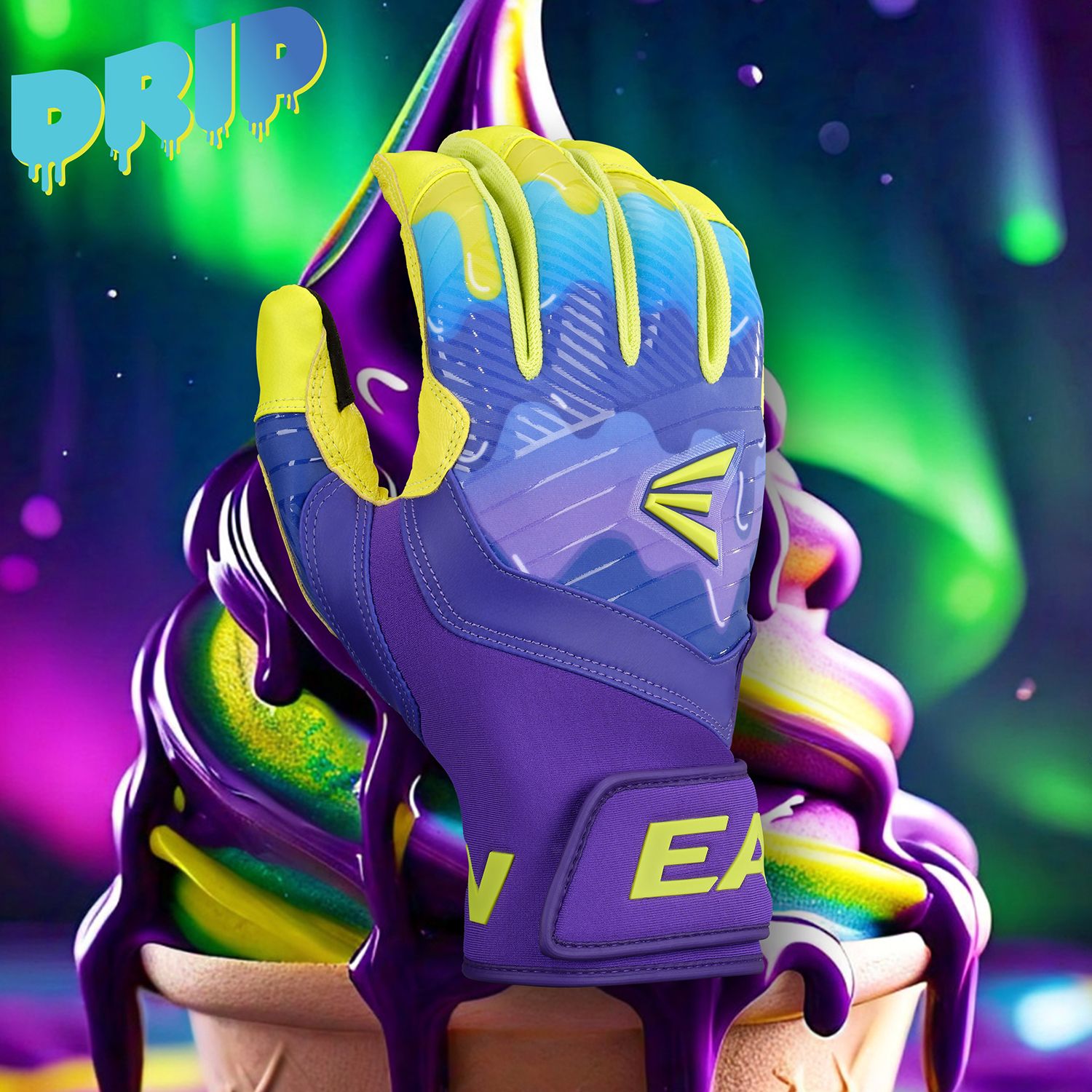 Easton Adult Walk-Off Ethos Drip Batting Gloves product image