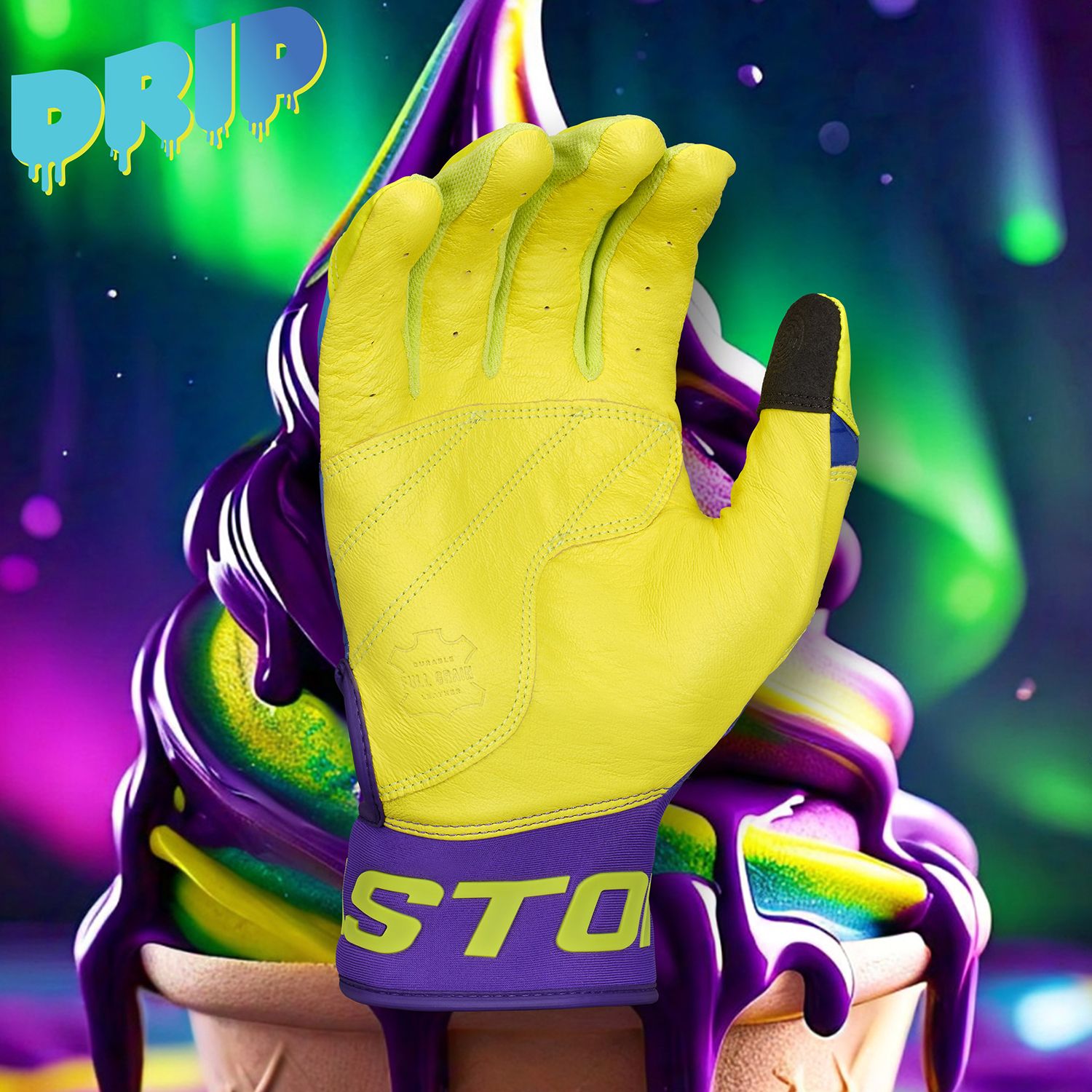 Easton Adult Walk-Off Ethos Drip Batting Gloves product image