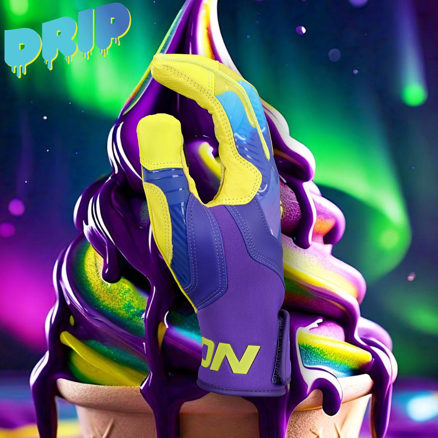 Easton Adult Walk-Off Ethos Drip Batting Gloves product image