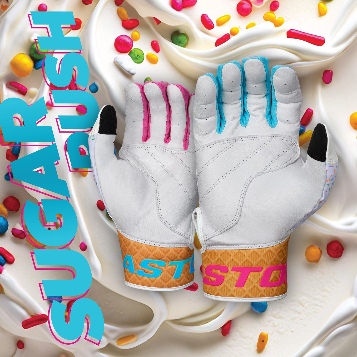 Easton Youth Walk-Off Sugar Rush Batting Gloves product image
