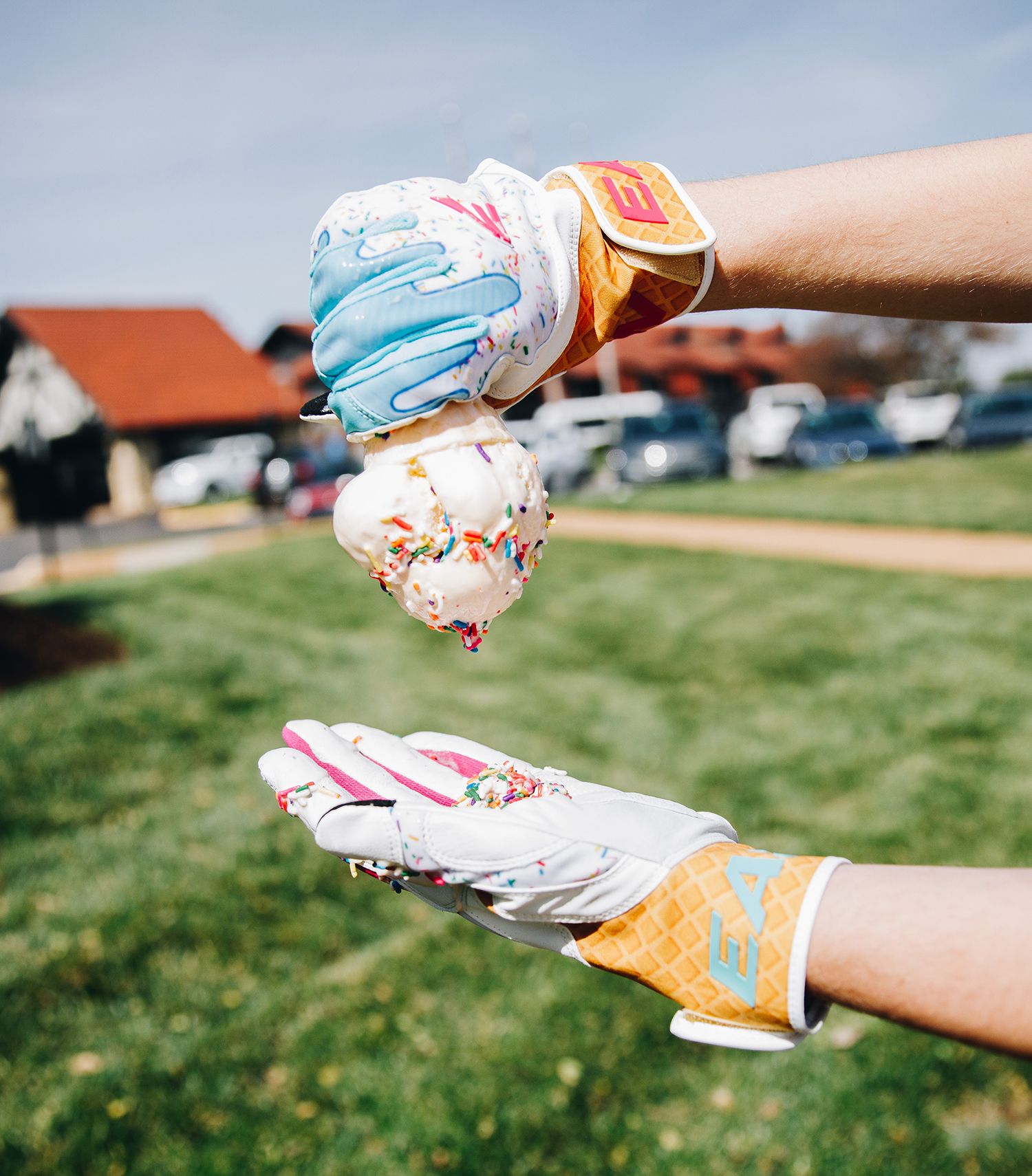 Easton Youth Walk-Off Sugar Rush Batting Gloves product image