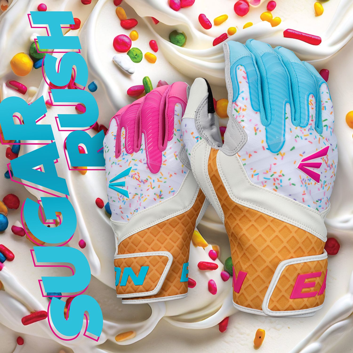 Easton Adult Walk-Off Sugar Rush Batting Gloves product image