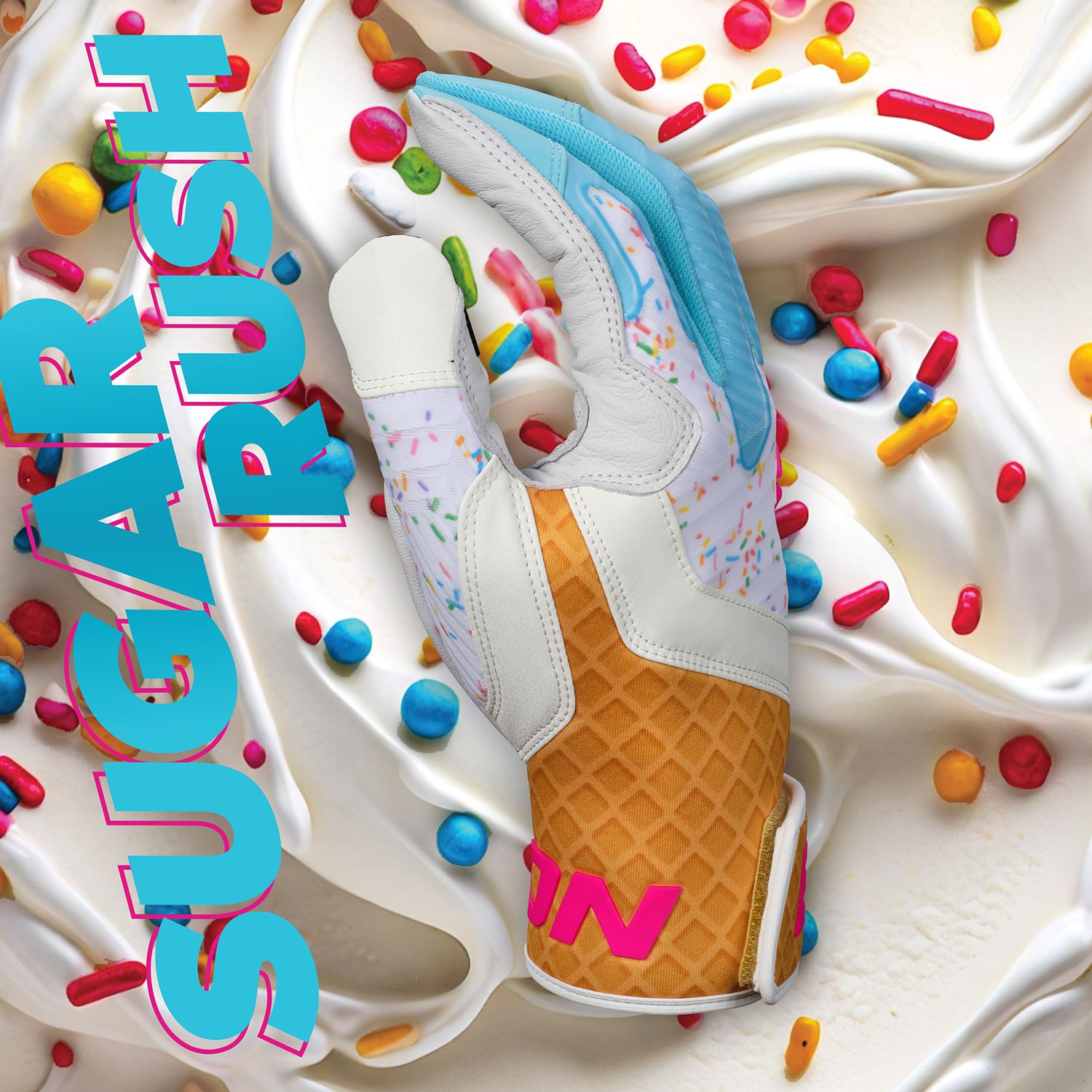 Easton Adult Walk-Off Sugar Rush Batting Gloves product image