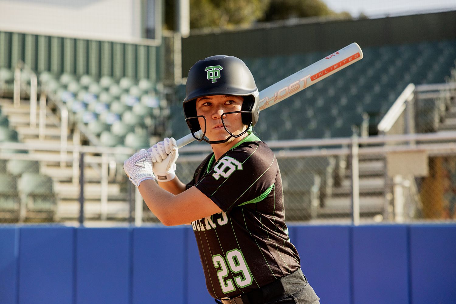 Easton Adult LLWS Ghost Vision Matte Softball Batting Helmet product image