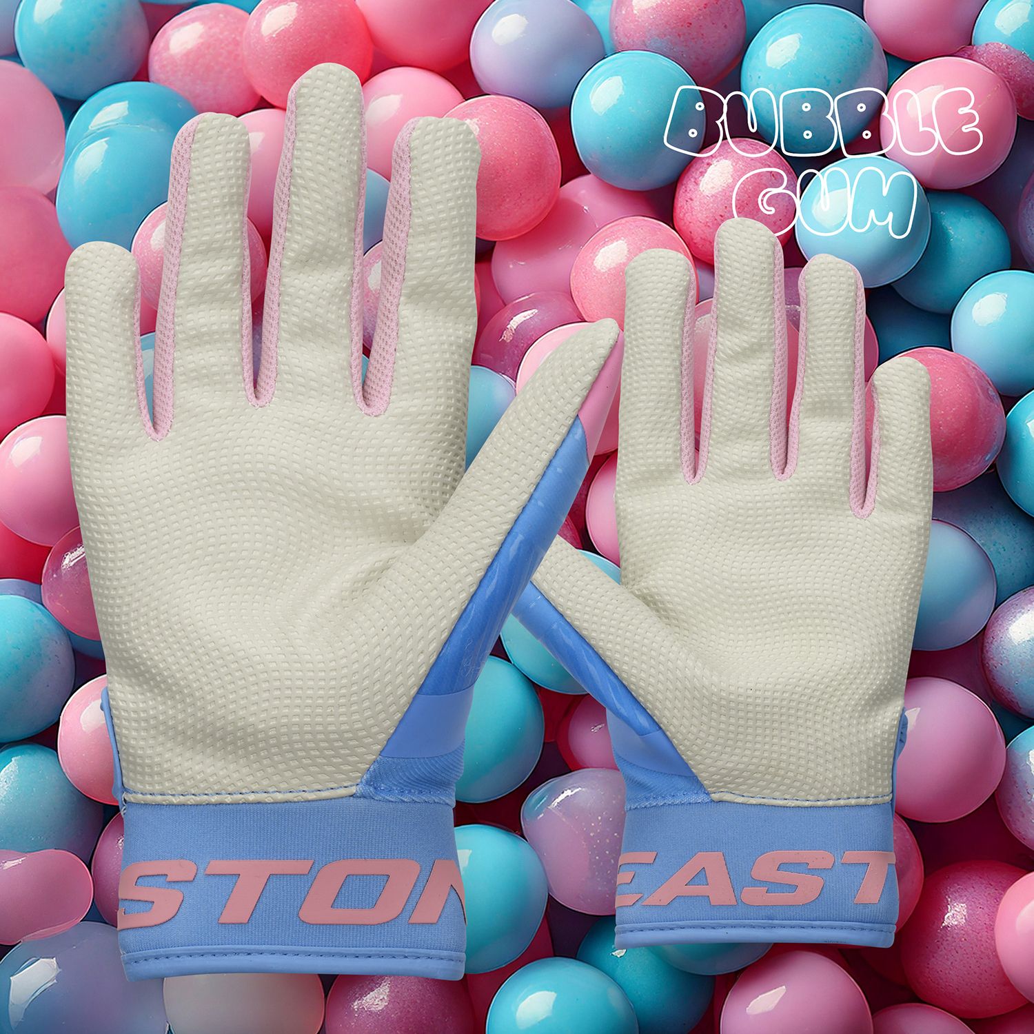 Easton Adult Walk-Off Bubble Gum Batting Gloves product image