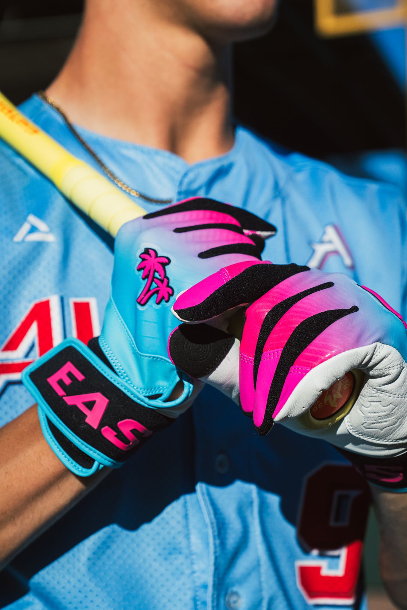 Easton Adult Walk-Off South Beach Batting Gloves product image