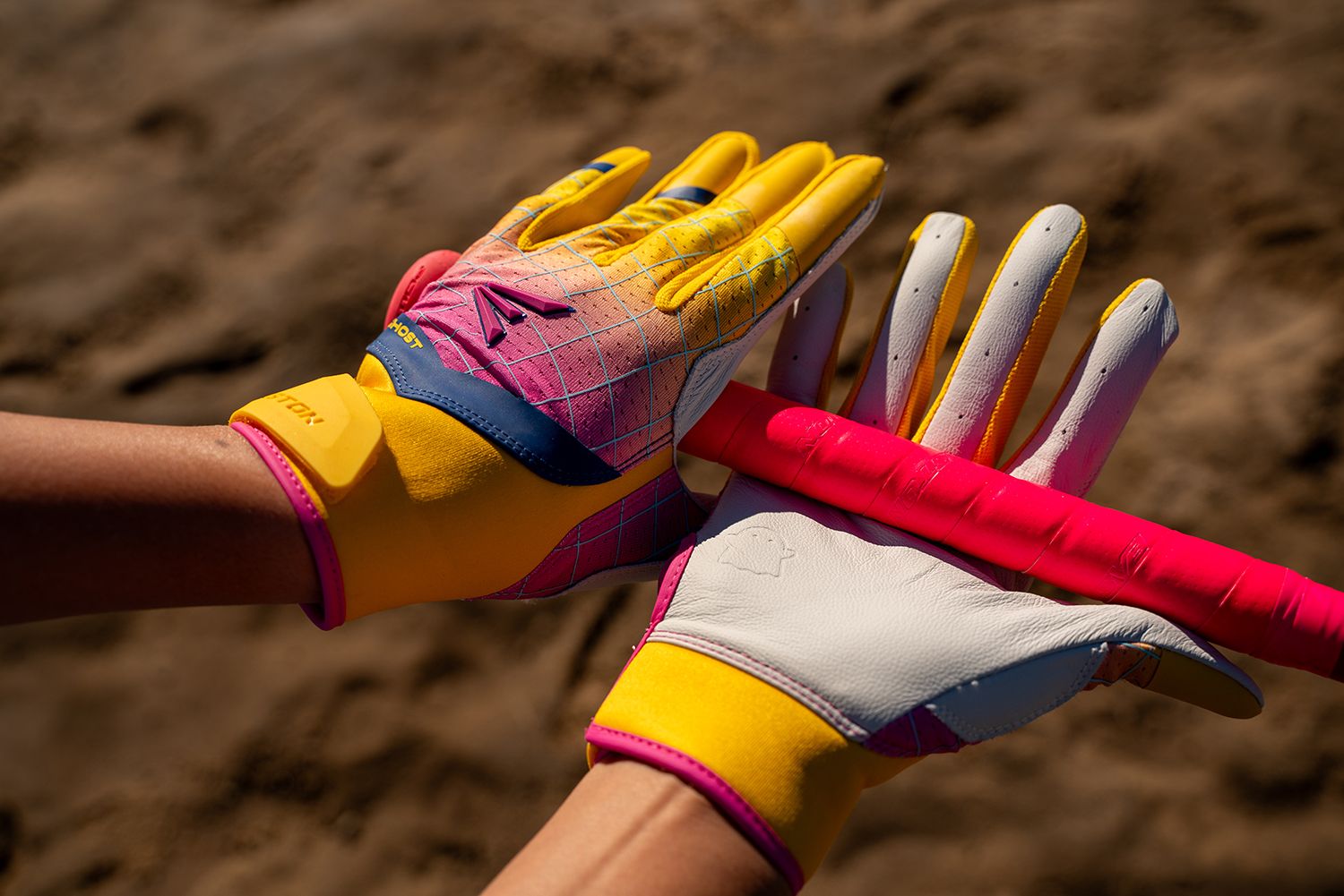 Easton Women's Spring Break Ghost Ethos Fastpitch Batting Gloves product image