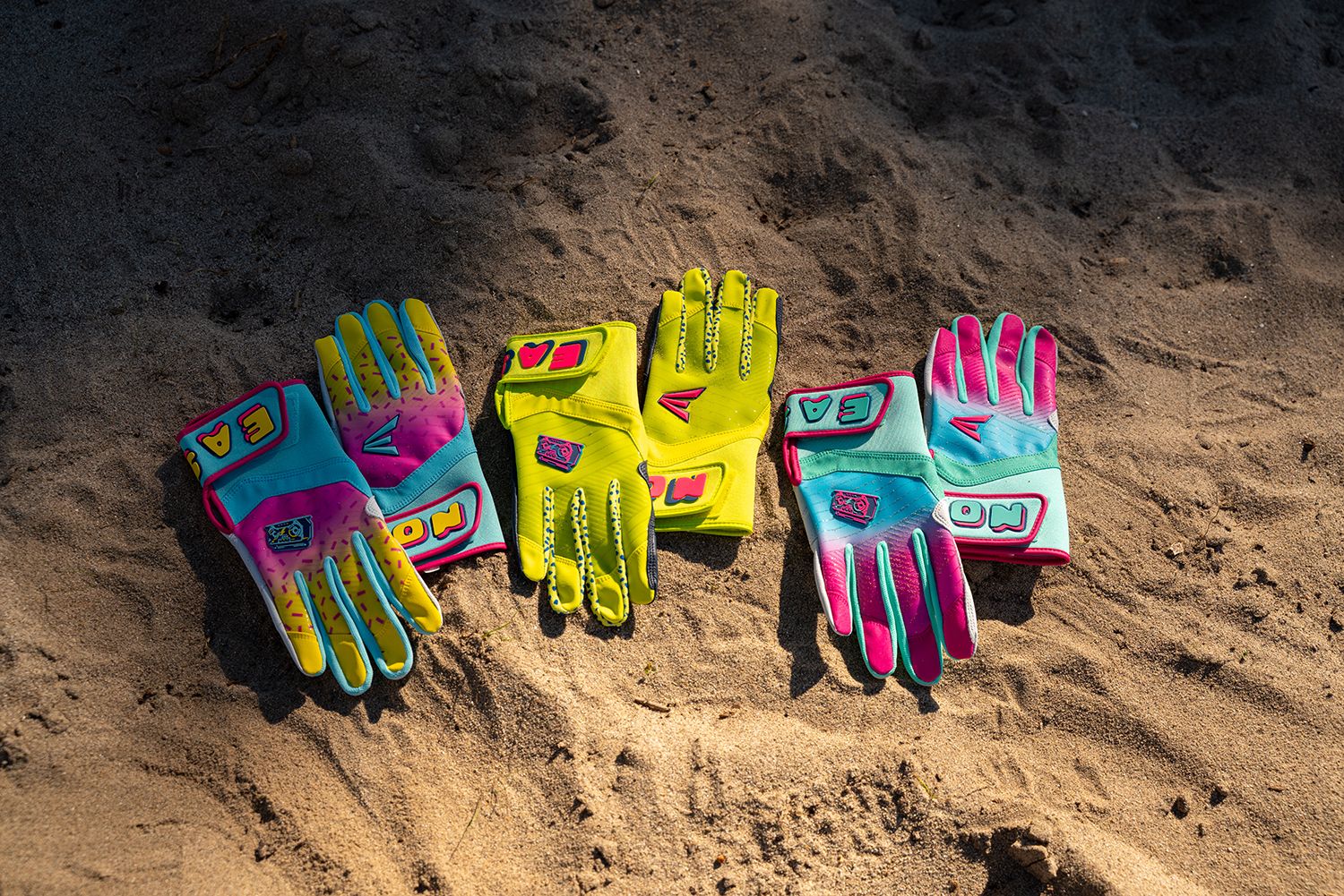 Easton Adult Spring Break Hype Fire Walk-Off Ethos Batting Gloves product image