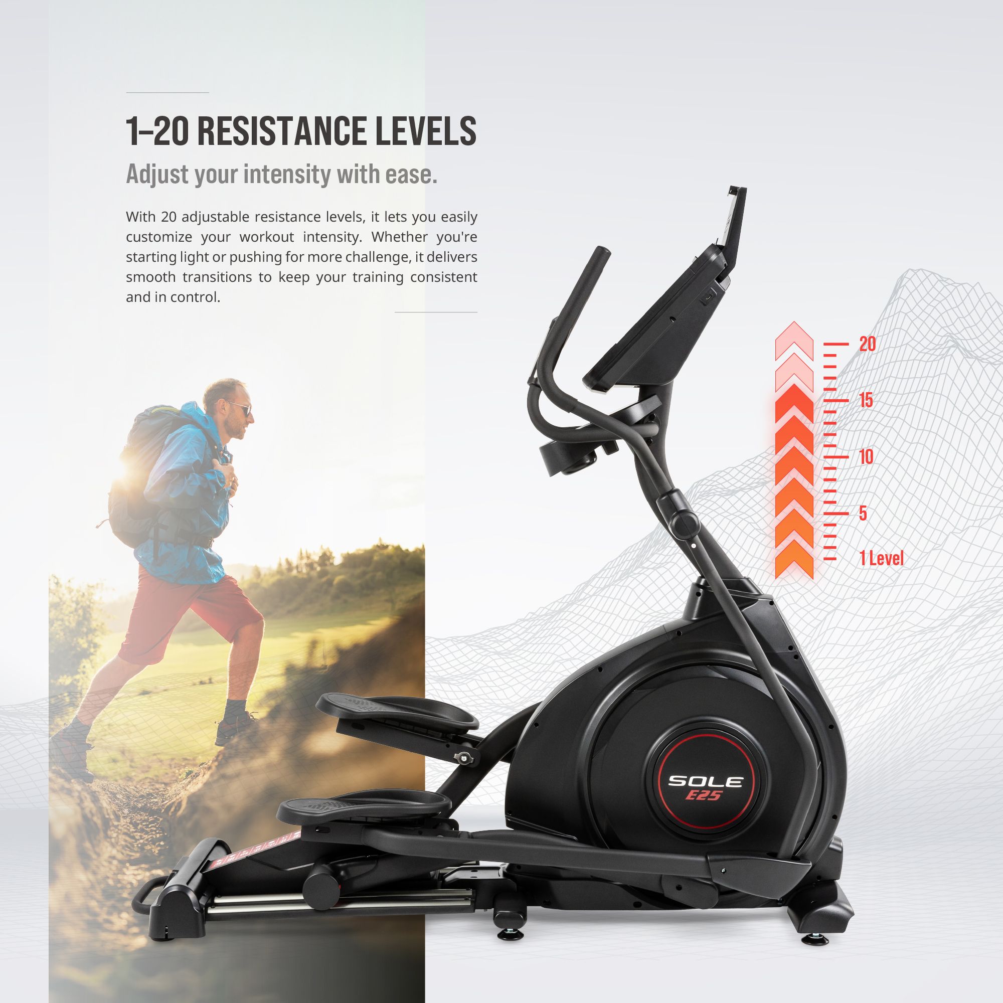 Sole E25 Elliptical product image