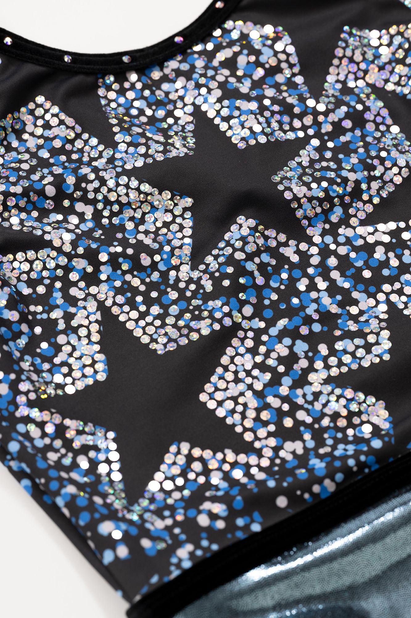 GK Elite Girls' Star Spangled Shine Replica Tank Leotard product image