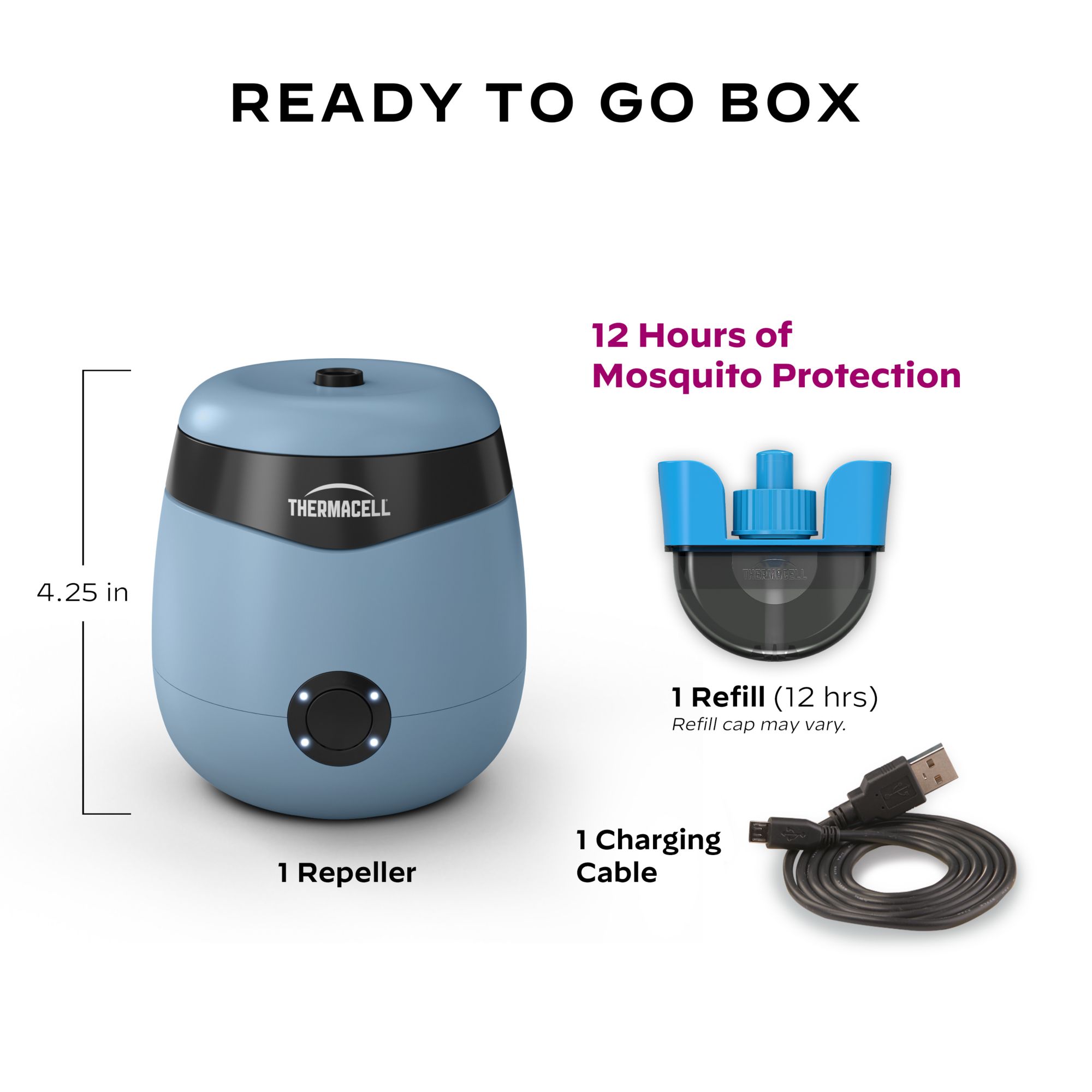 ThermaCELL E55 Rechargeable Mosquito Repeller product image