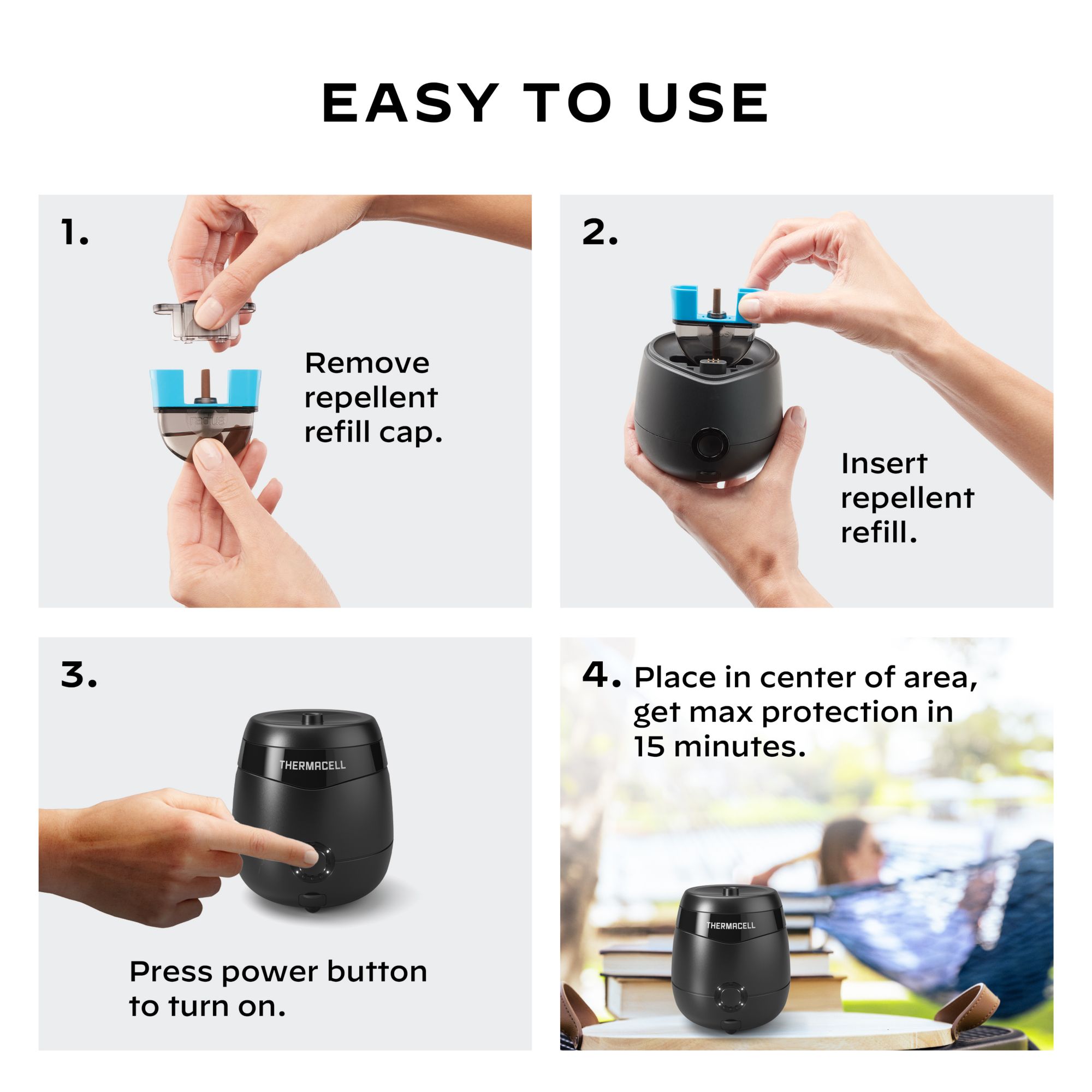 ThermaCELL E65 Rechargeable Mosquito Repeller product image
