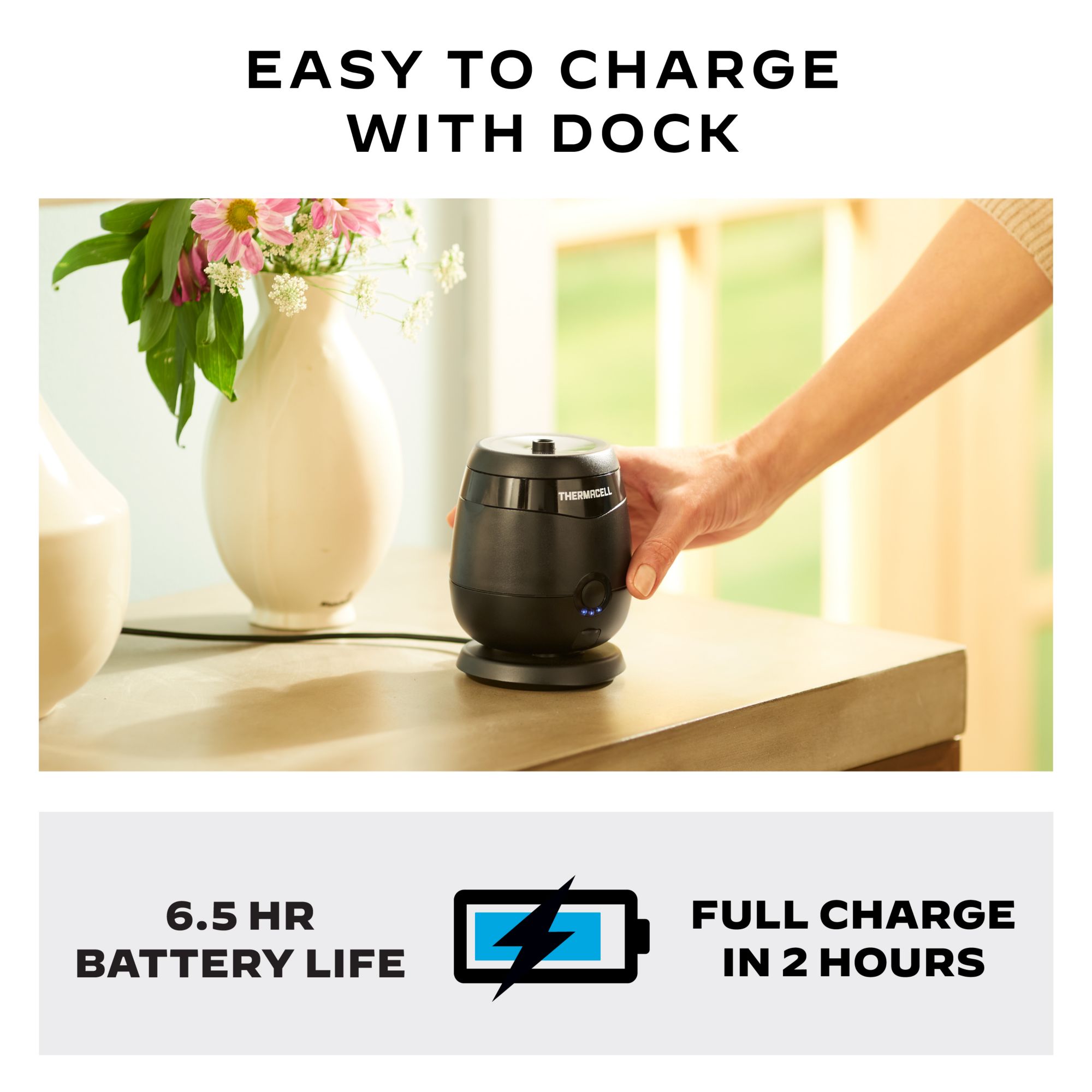 ThermaCELL E65 Rechargeable Mosquito Repeller product image