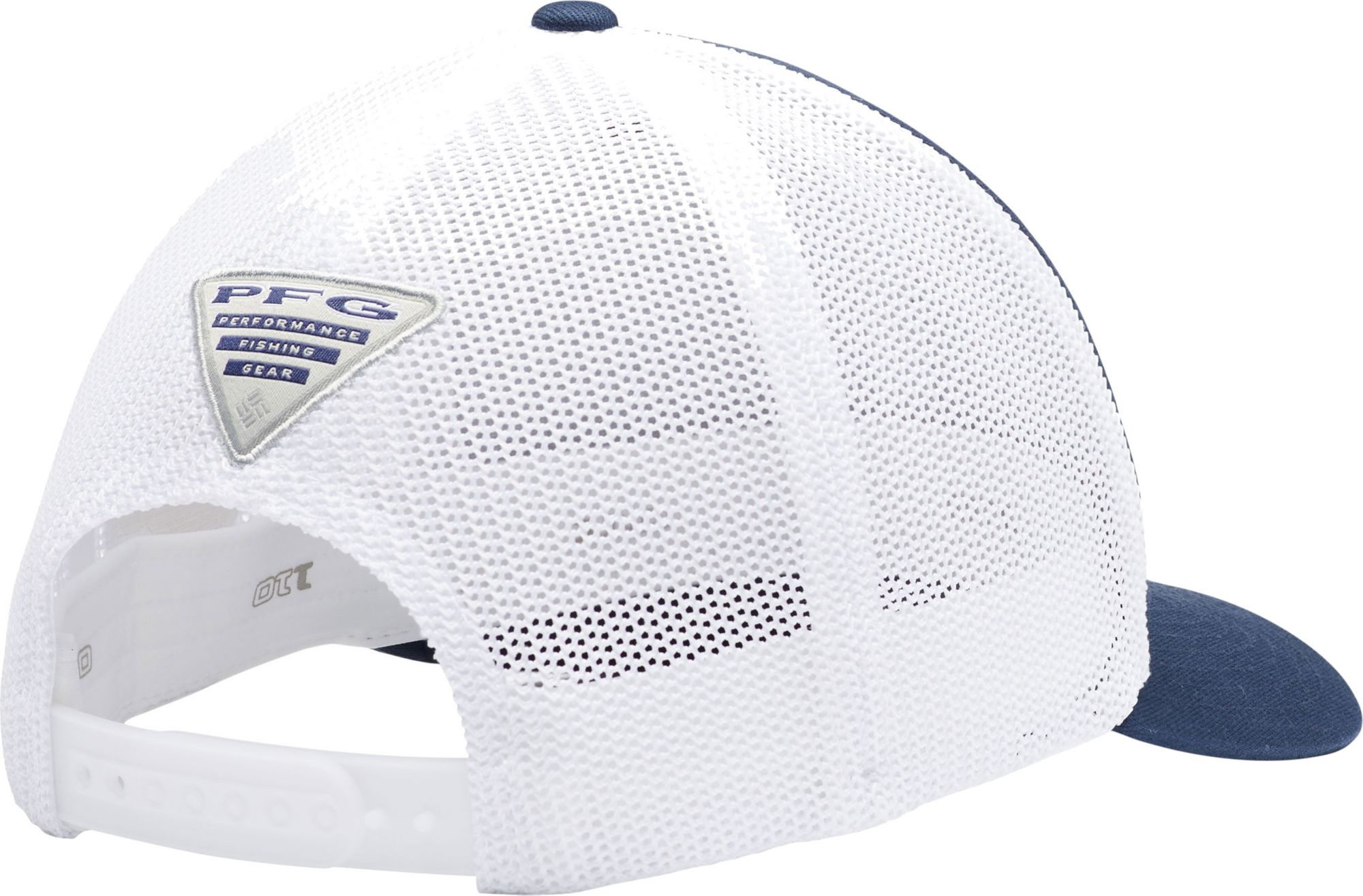 Columbia Men's Georgia Tech Yellow Jackets Navy PFG Mesh Adjustable Hat product image