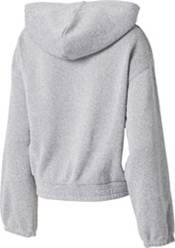 WEAR by Erin Andrews Women's Ohio State Buckeyes  Grey Cropped Full Zip Hoodie product image