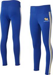 WEAR by Erin Andrews Women's Pitt Panthers  Blue Striped Team Leggings product image