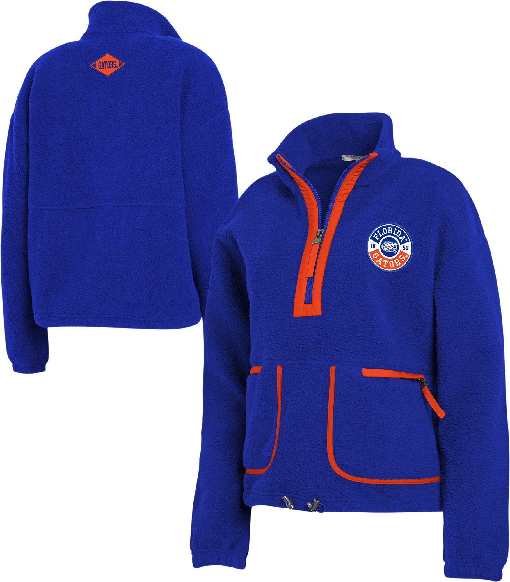 WEAR by Erin Andrews Women's Florida Gators Blue Polar Fleece Half-Zip product image