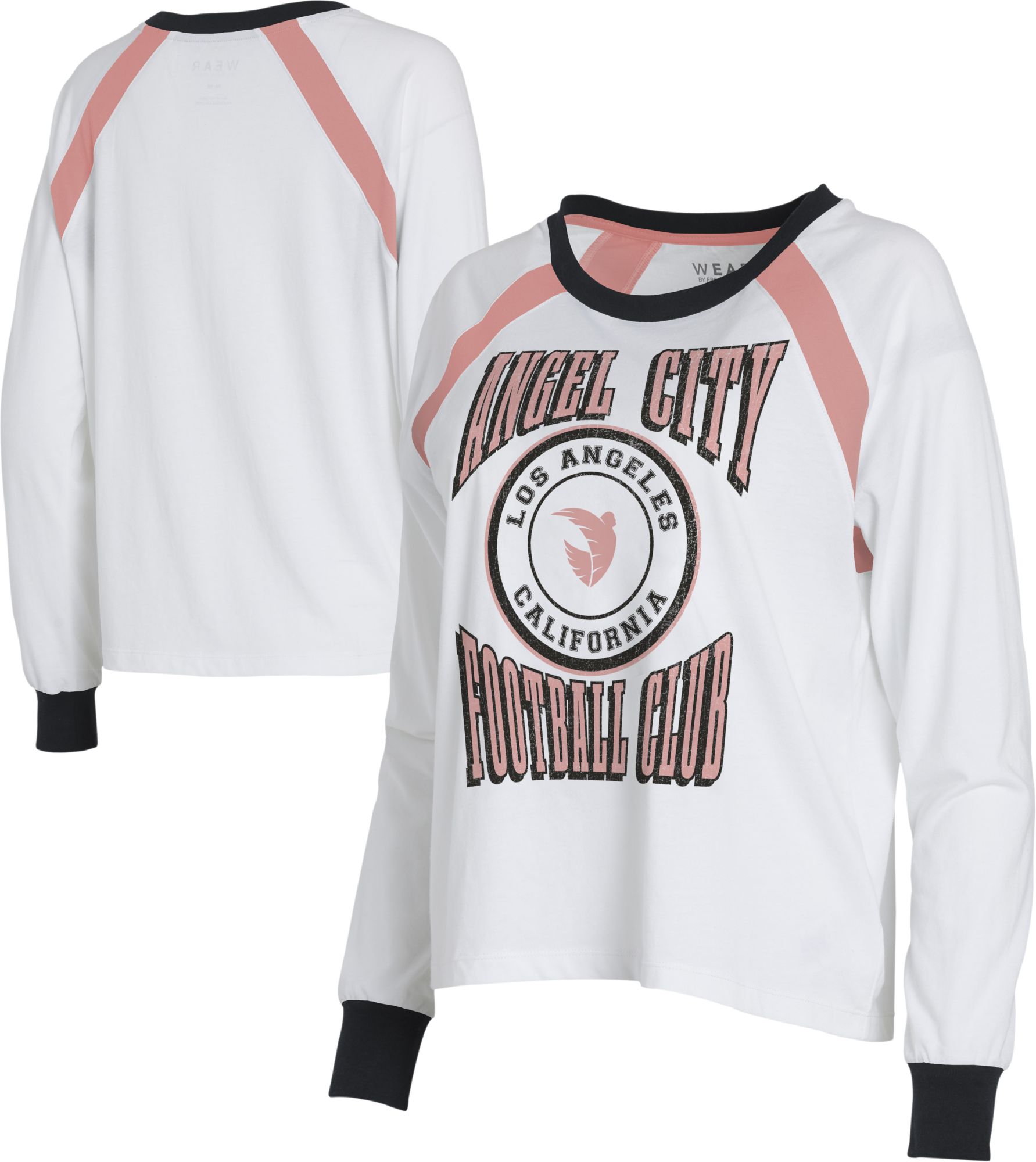 WEAR By Erin Andrews Women's Angel City FC Vintage Multicolor Long Sleeve Shirt product image