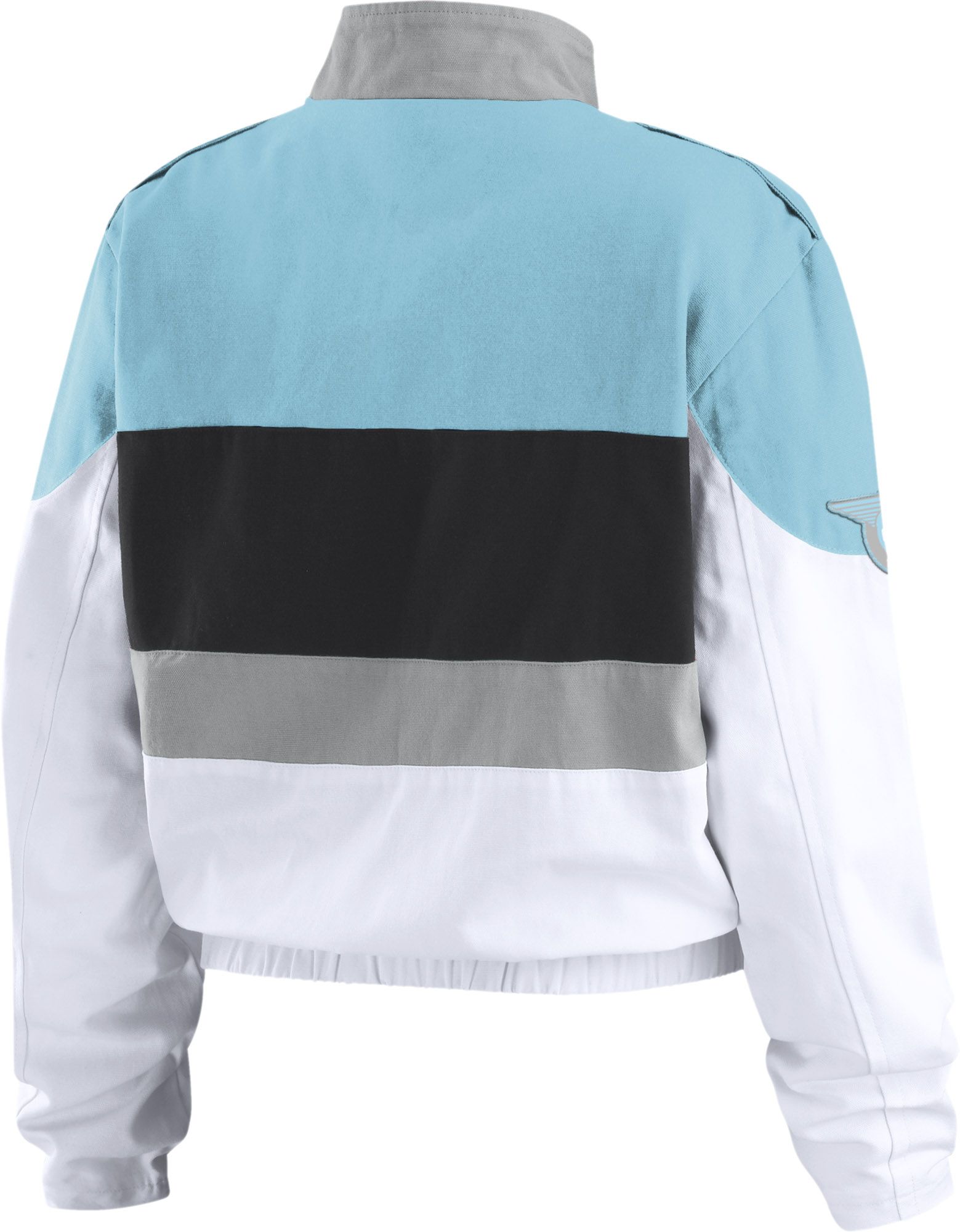 WEAR by Erin Andrews Women's NJ/NY Gotham FC Light Blue/White Racing Full Zip Jacket product image